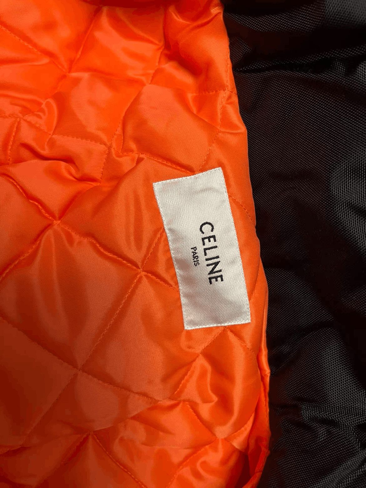 Celine Sz 48 Celine 21AW Camo & Check Board Patch CottonFill Bomb Size US M / EU 48-50 / 2 - 3 Thumbnail