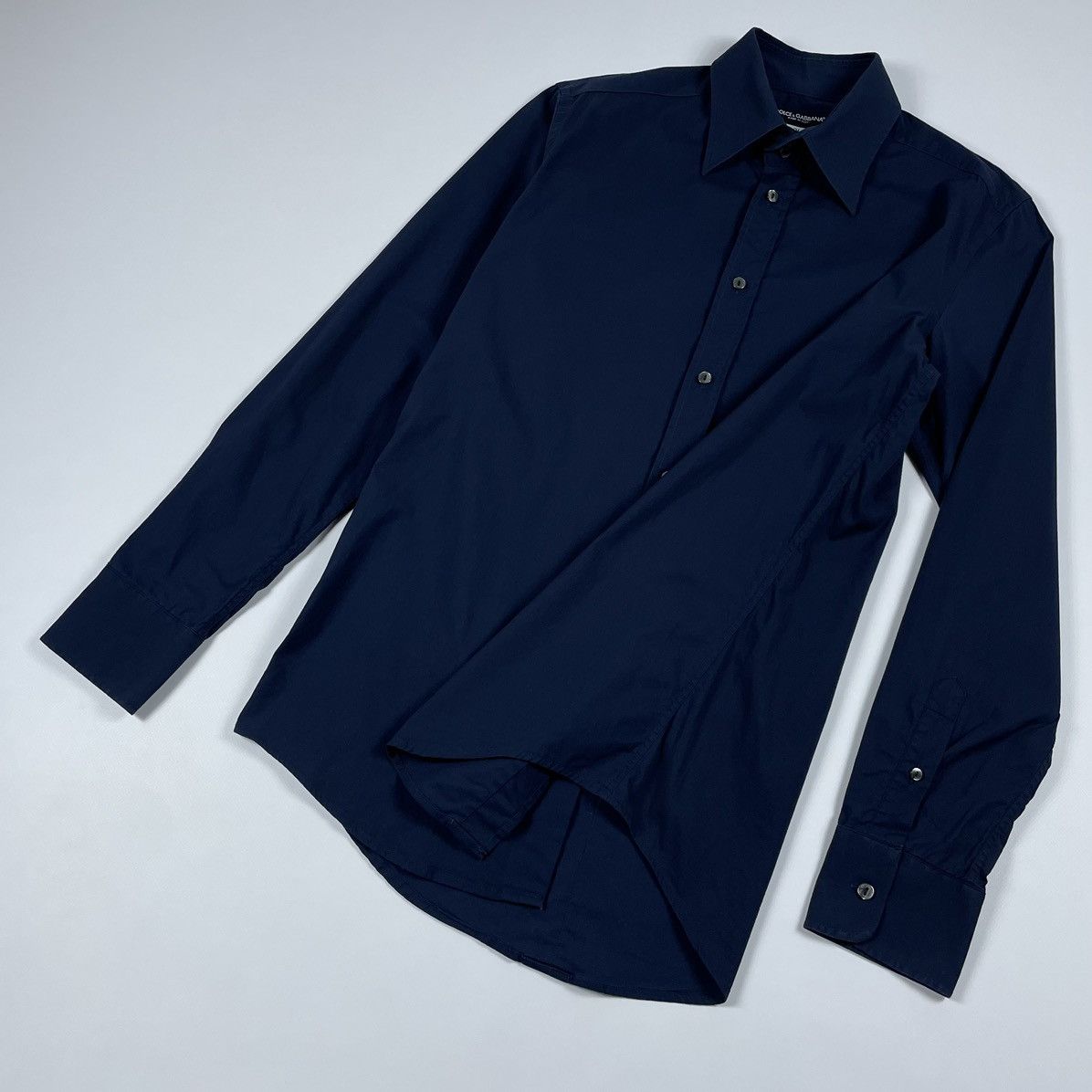 Dolce & Gabbana Dolce & Gabbana Gold Buttons Up Shirt Size US M / EU 48-50 / 2 - 5 Thumbnail