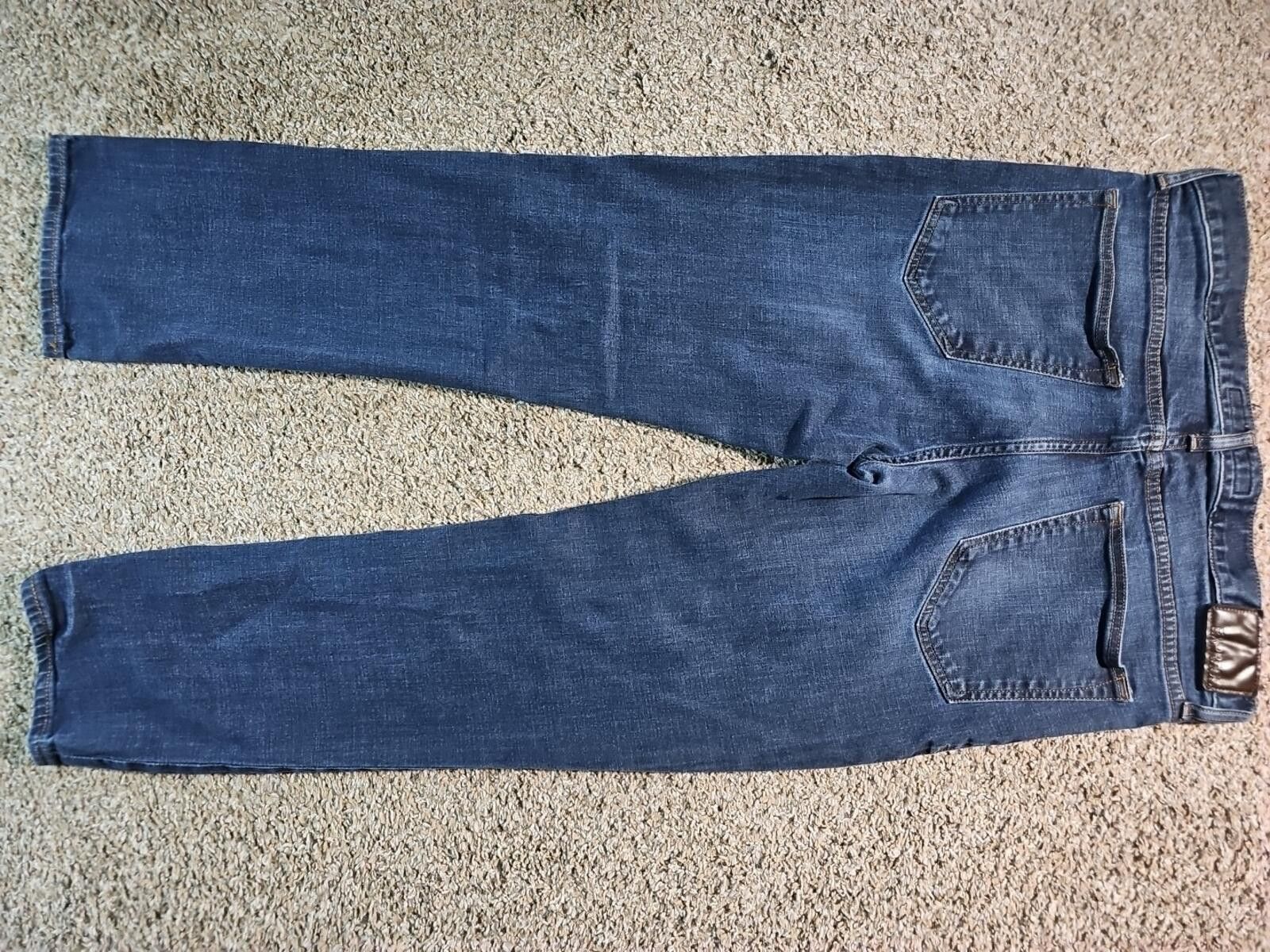 Express Express Jeans 36x30 Rocco Slim Fit Straight Leg Jeans Size US 36 / EU 52 - 8 Thumbnail