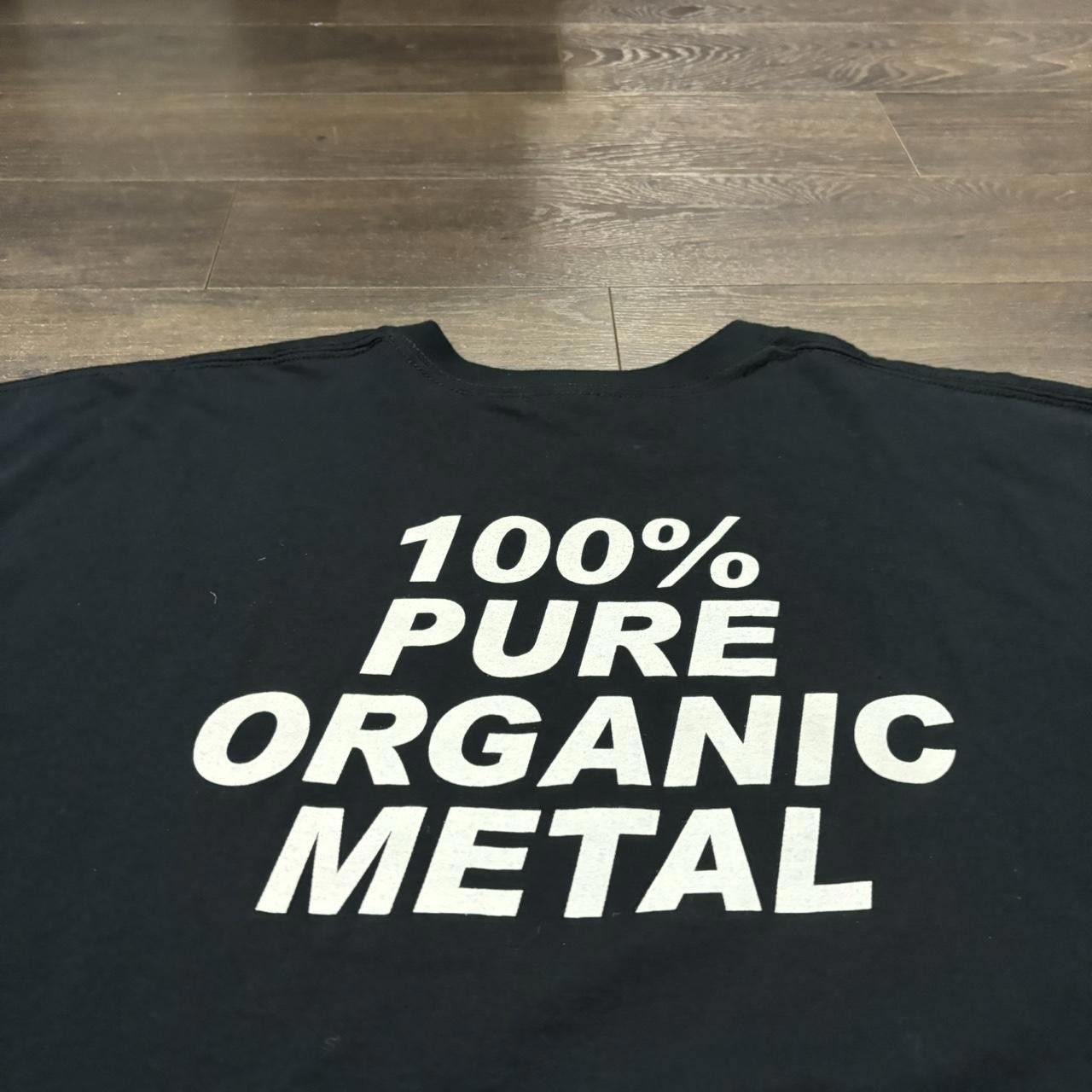 Gildan Vintage Death 100 Pure Organic Metal T Shirt 00s XXL Size US XXL / EU 58 / 5 - 4 Thumbnail