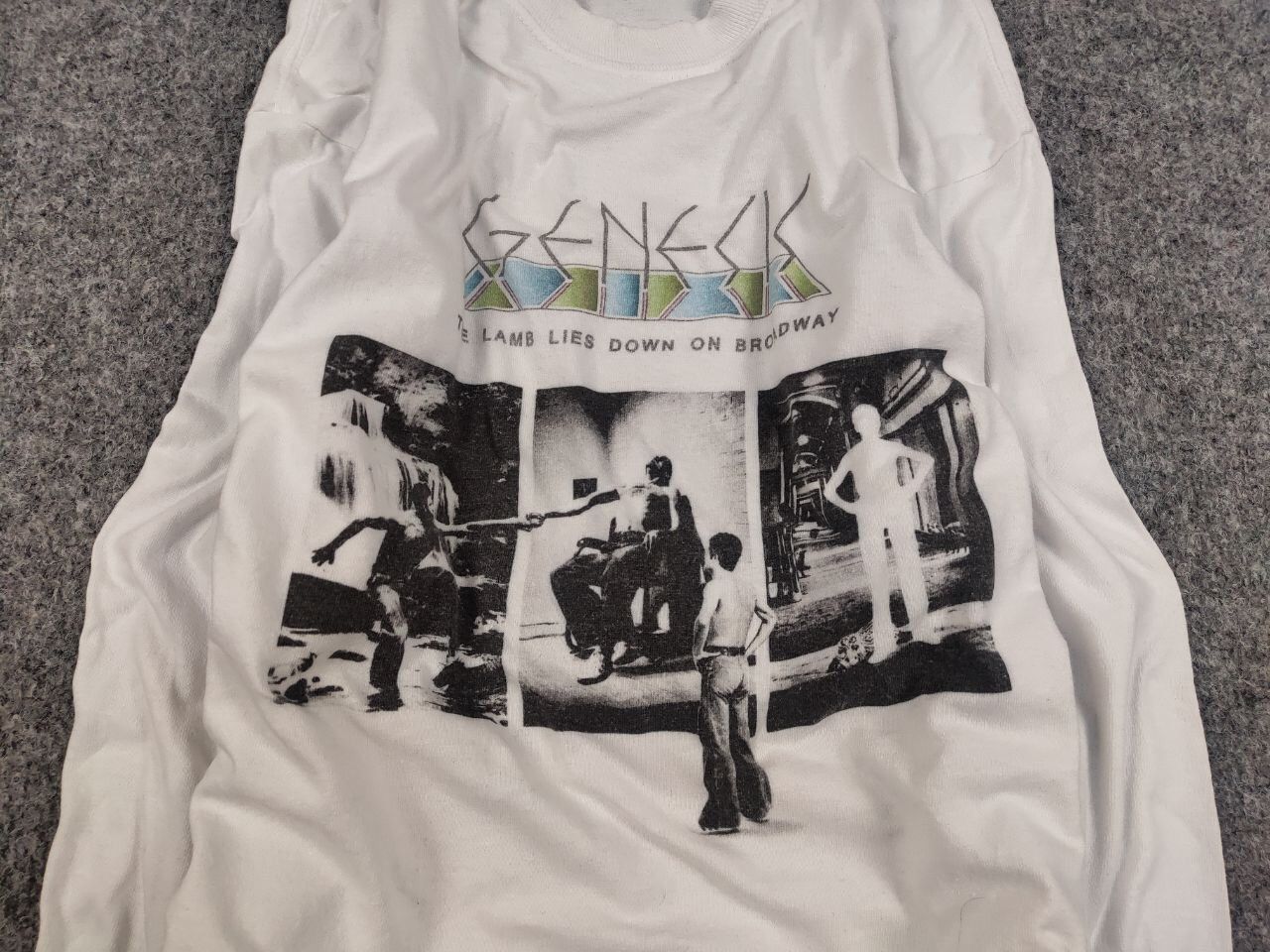 Band Tees Vintage Genesis Lamb Lies Down Broadway Long Sleeve t shirt Size US L / EU 52-54 / 3 - 10 Thumbnail