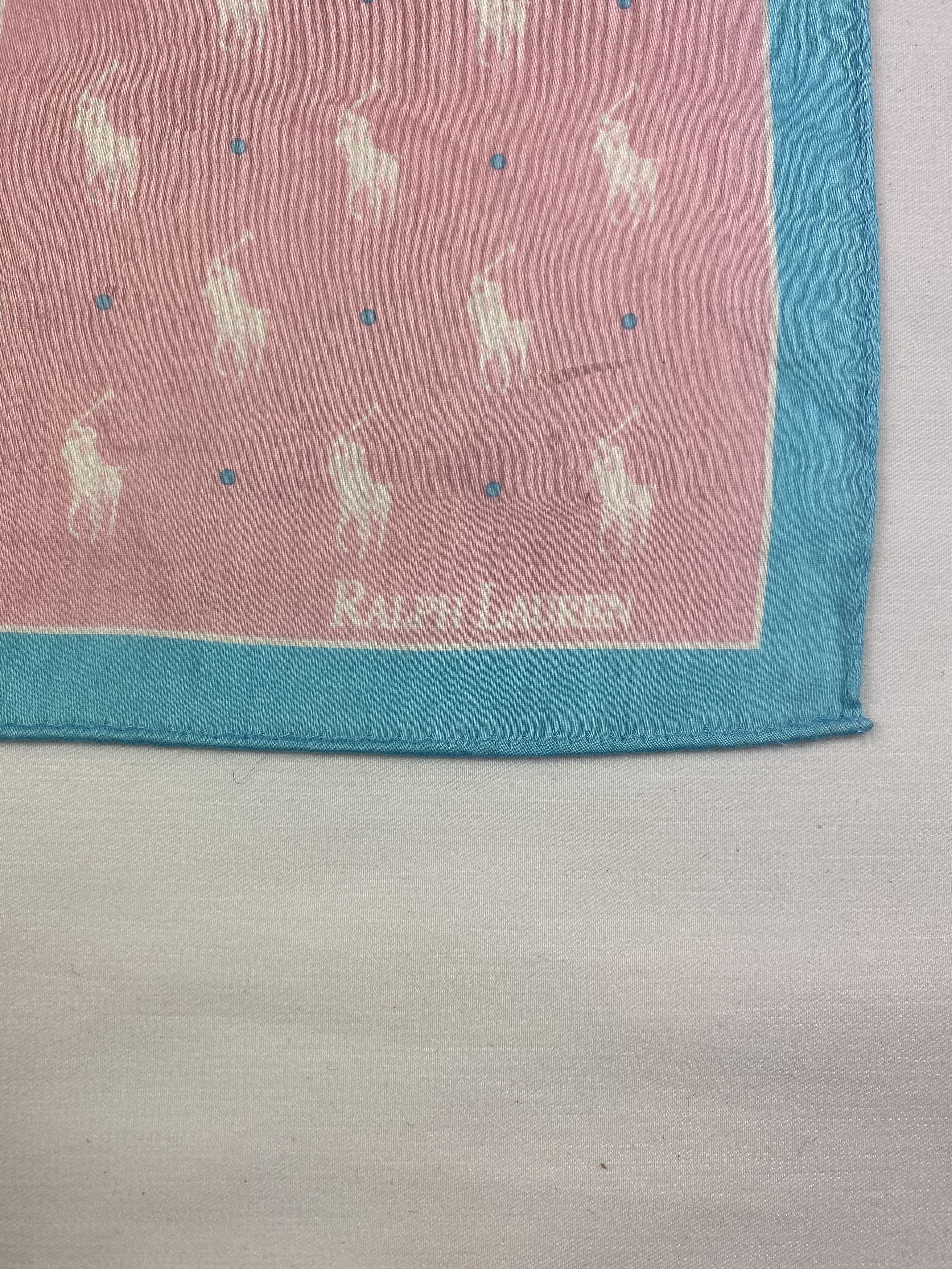 Polo Ralph Lauren × Ralph Lauren × Vintage Polo Ralph Lauren Handkerchief / Bandana / Neckerchief Size ONE SIZE - 5 Thumbnail