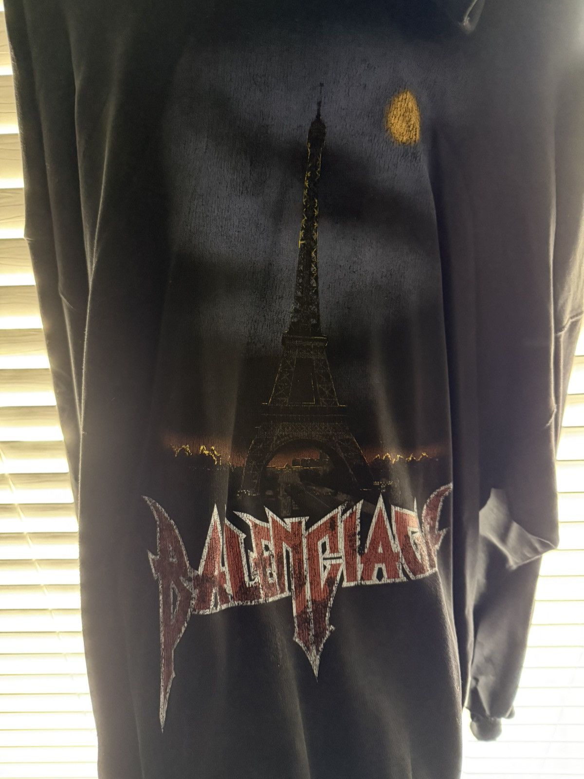 Balenciaga Balenciaga Paris Moon hoodie Size US L / EU 52-54 / 3 - 2 Thumbnail