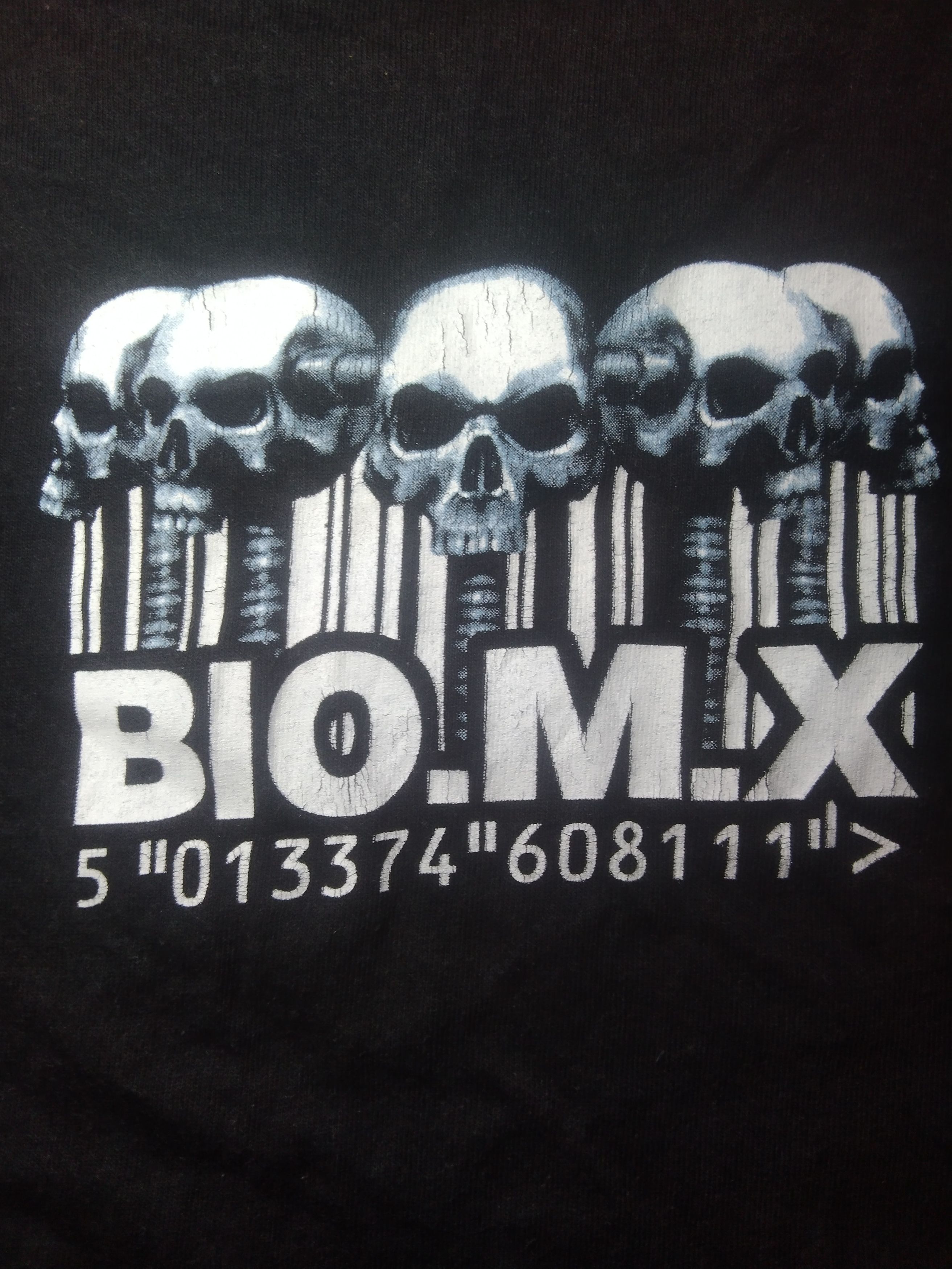 Fashion Victim × Vintage BIO MX Skeletal Ribcage T-shirt Size US L / EU 52-54 / 3 - 7 Thumbnail