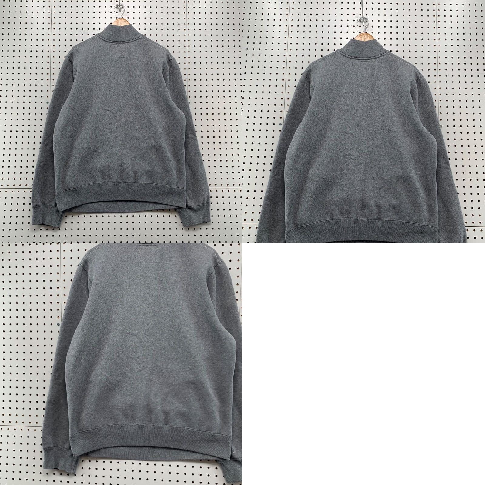 Abercrombie & Fitch Abercrombie Fitch 1/4 Zip Pullover Sweatshirt Mens Medium Gray Pocket 24x28 - Pre-Owned Size US M / EU 48-50 / 2 - 10 Thumbnail