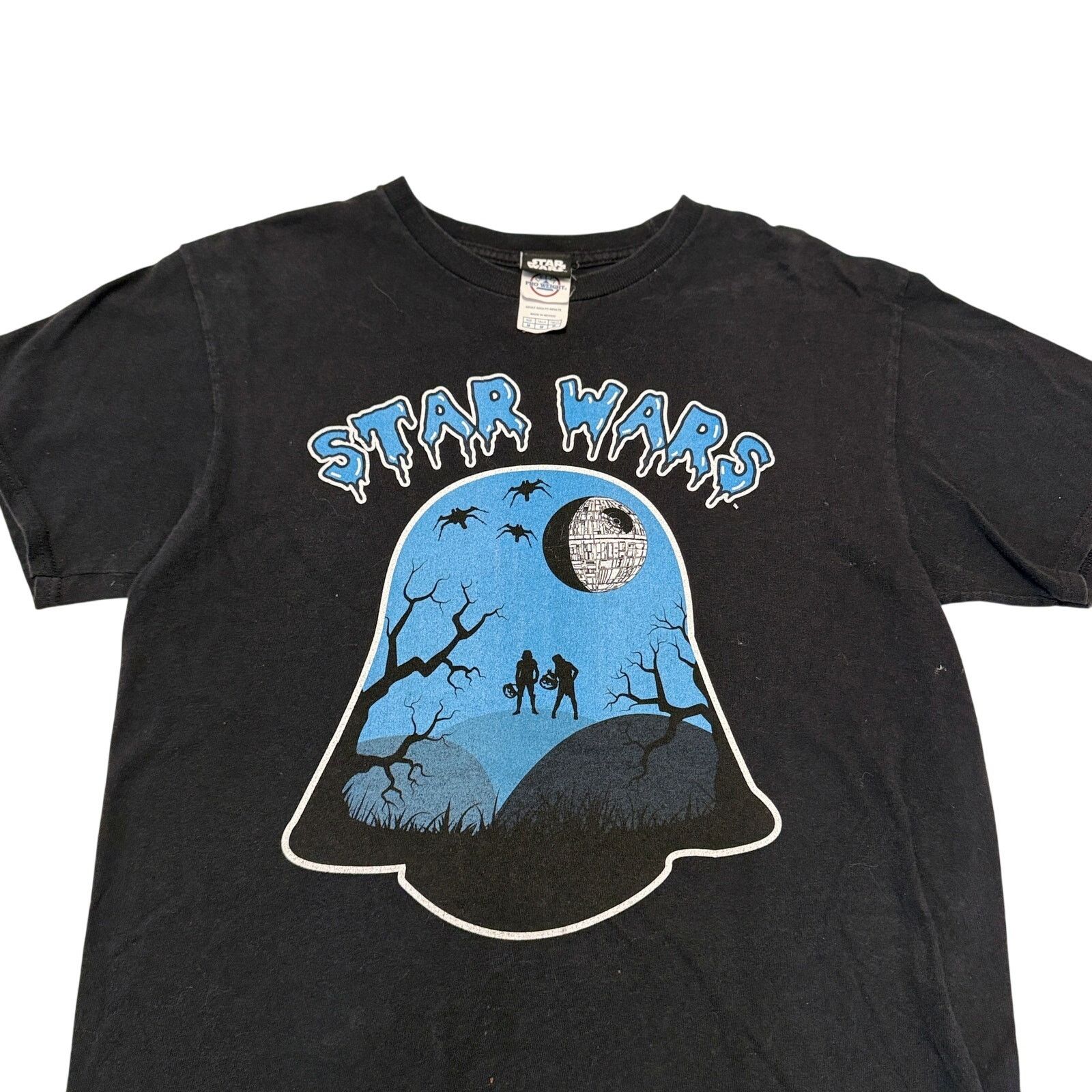 Star Wars Star Wars TShirt Men’s M Darth Vader Moon Bats Vintage Black Size US M / EU 48-50 / 2 - 1 Thumbnail