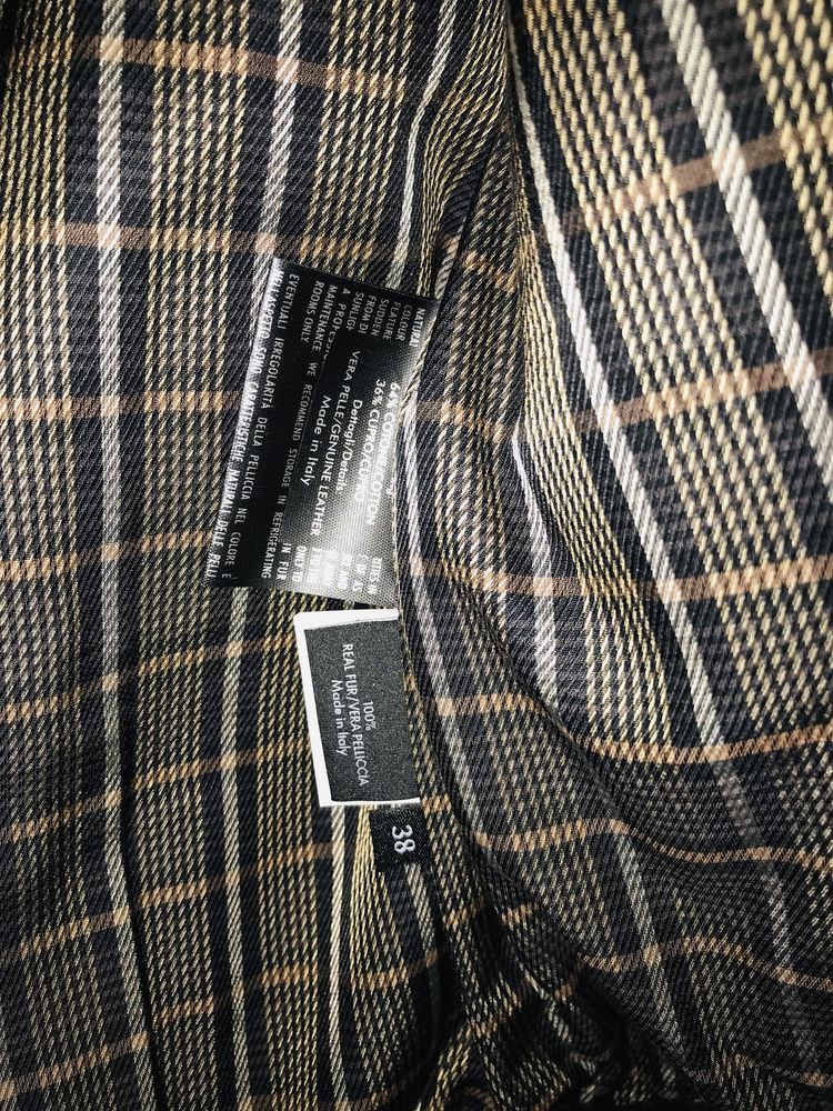 Gucci Gucci Vintage Leather Fur Jacket Size S / US 4 / IT 40 - 6 Thumbnail