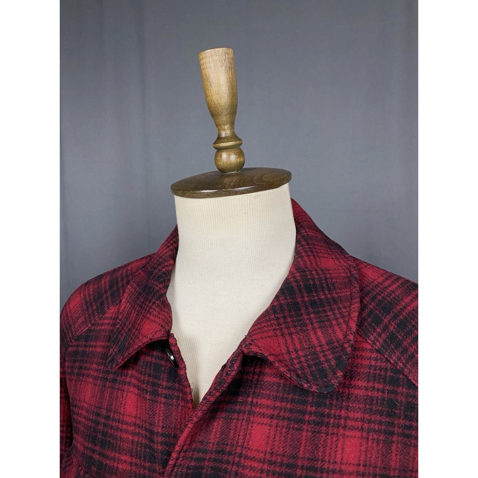 Paul Smith Paul Smith Men's Red Checked Wool Country Jacket Coat Size L Size US L / EU 52-54 / 3 - 6 Thumbnail