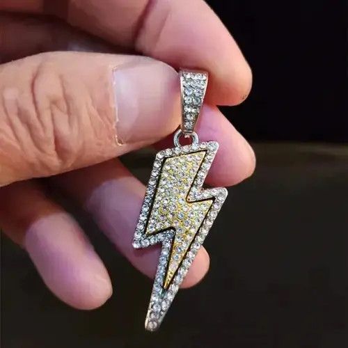 Japanese Brand HipHop Rhinestone Tennis Chain Necklace Size ONE SIZE - 2 Thumbnail