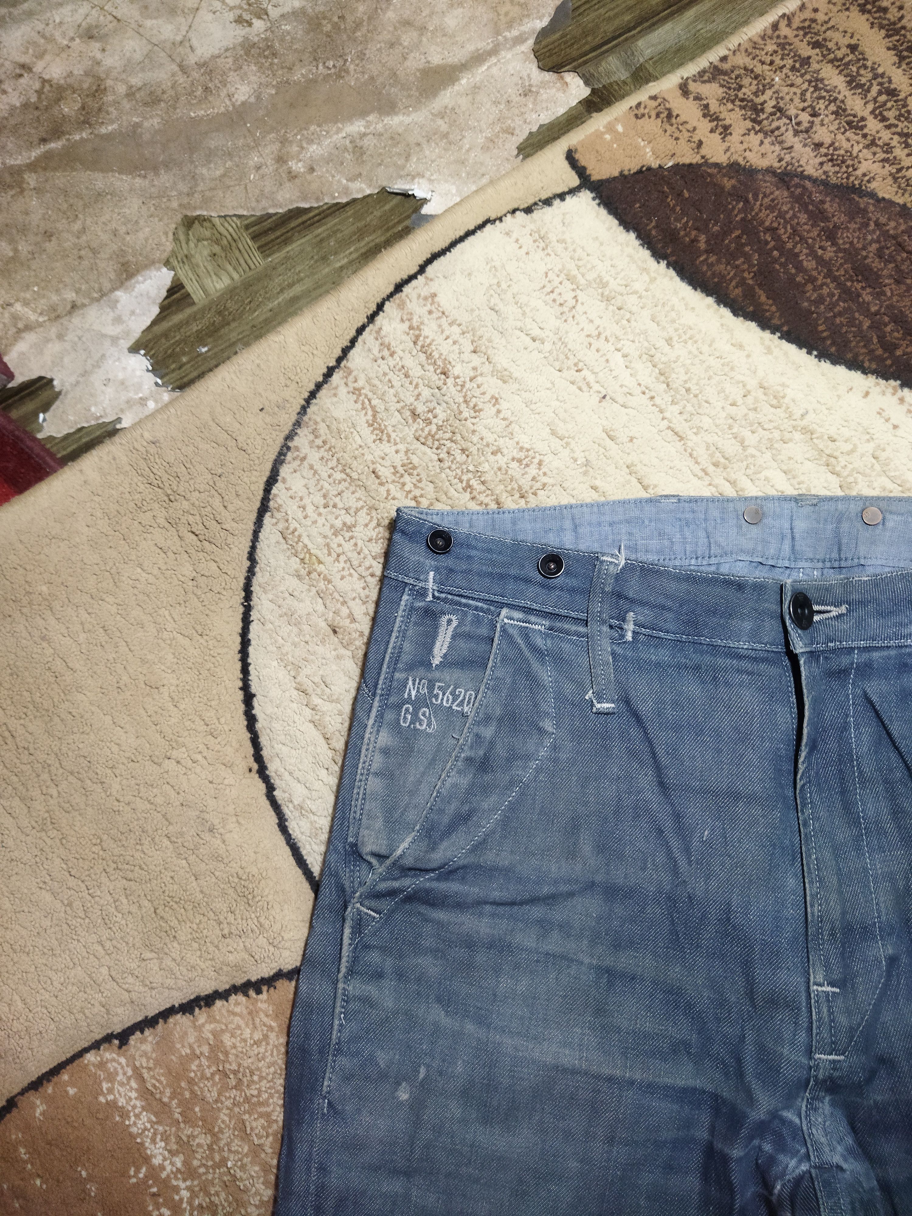 G-Star × Vintage VINTAGE G-STAR ORIGINALS FADED BLUE JEANS PANTS Size US 32 / EU 48 - 4 Thumbnail