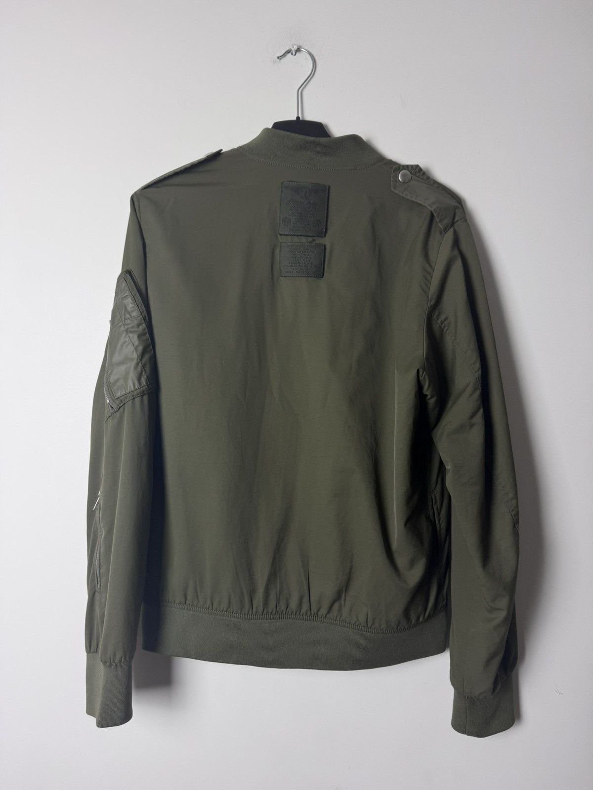 Diesel Diesel Olive Military Bomber Jacket Archive Avant Garde Size US M / EU 48-50 / 2 - 8 Thumbnail