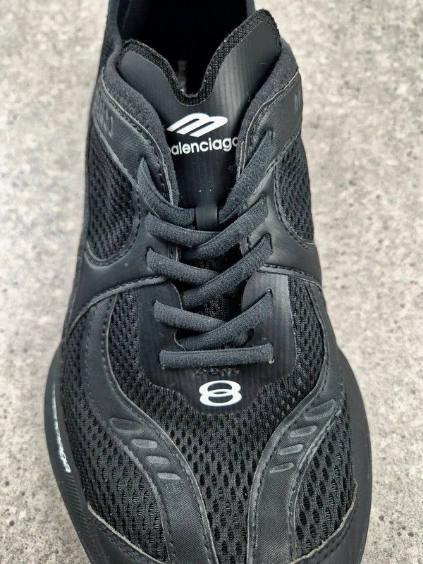 Balenciaga Balenciaga Circuit Low Men's Black Mesh Sneakers Size 41 Size US 8 / EU 41 - 6 Thumbnail