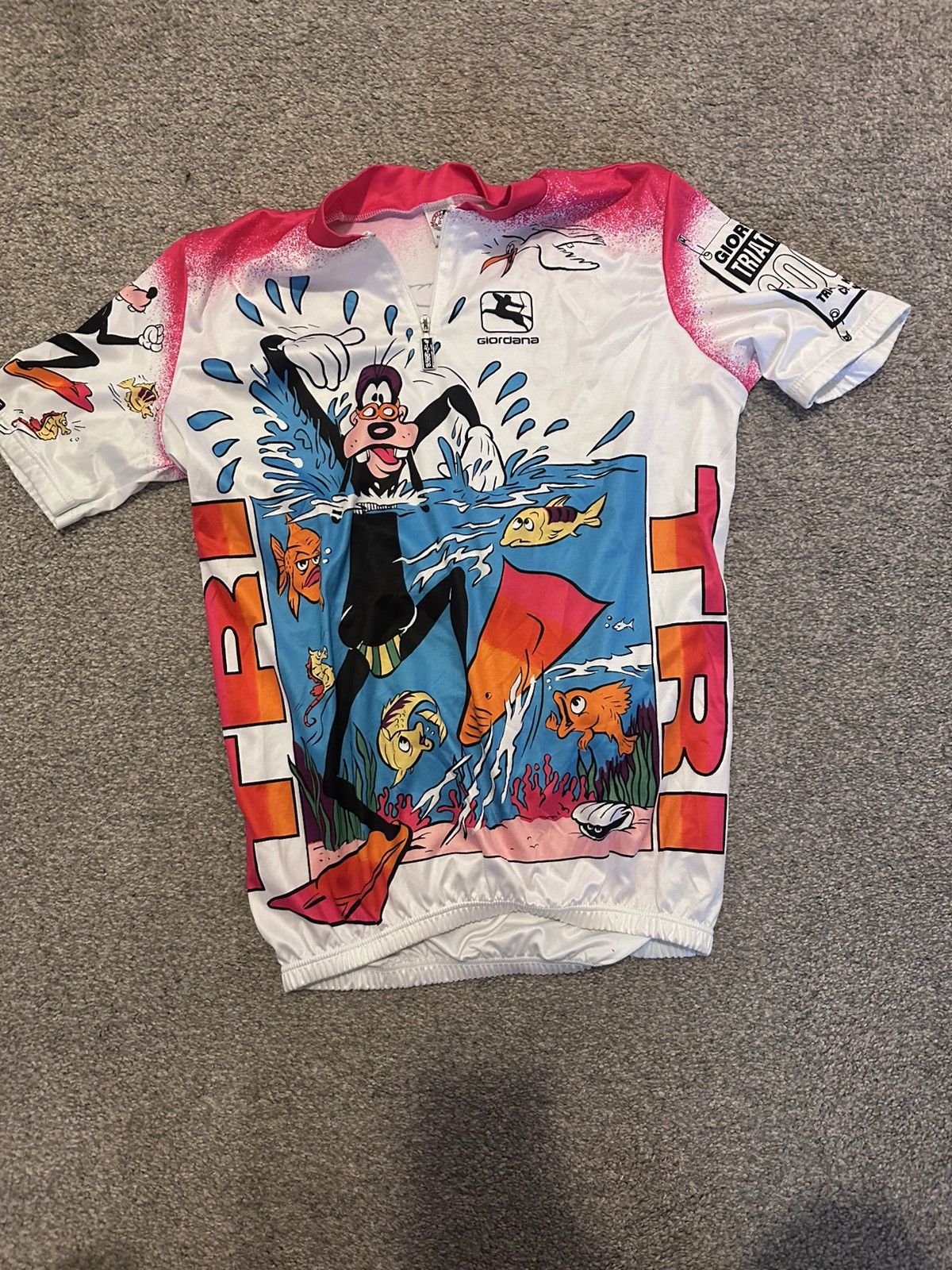 Disney Vintage Disney Giordana Goofy Cycling Jersey Medium Size US M / EU 48-50 / 2 - 1 Thumbnail