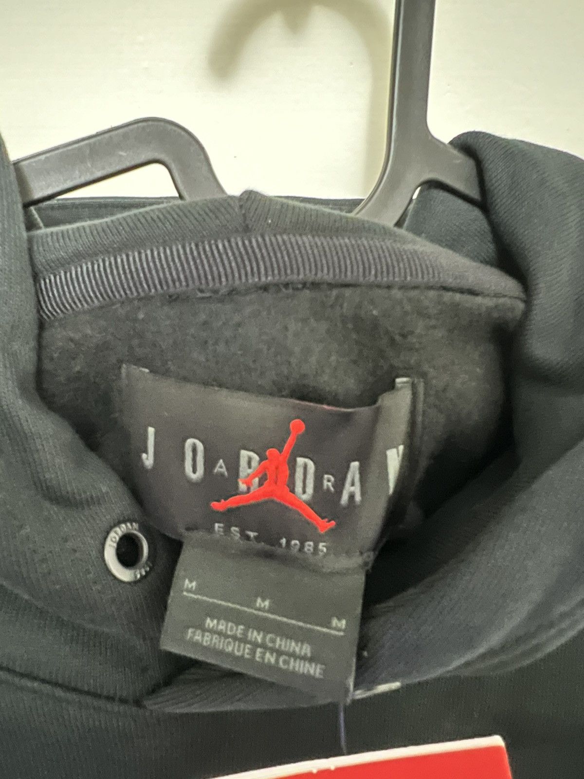 Jordan Brand × Off-White Off-White x Jordan Hoodie Black (FW21) Size US M / EU 48-50 / 2 - 9 Thumbnail
