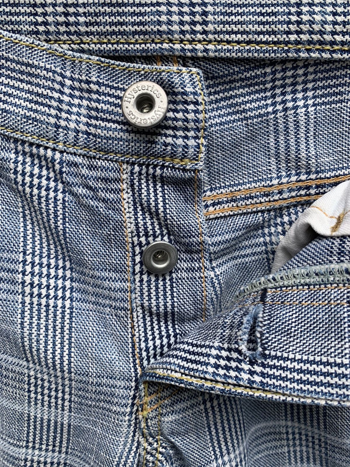 Hysteric Glamour Hysteric Glamour Plaid Checkered Skinny Pants Size US 28 / EU 44 - 19 Thumbnail