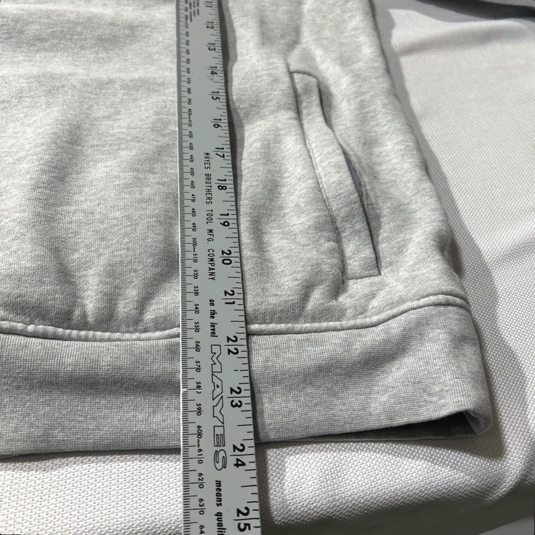 Lacoste Lacoste Hoodie Basic Logo Men's Sz M Gray Pullover Hooded Regular Fleece Cotton Long Sleeve Knit - Size US M / EU 48-50 / 2 - 6 Thumbnail