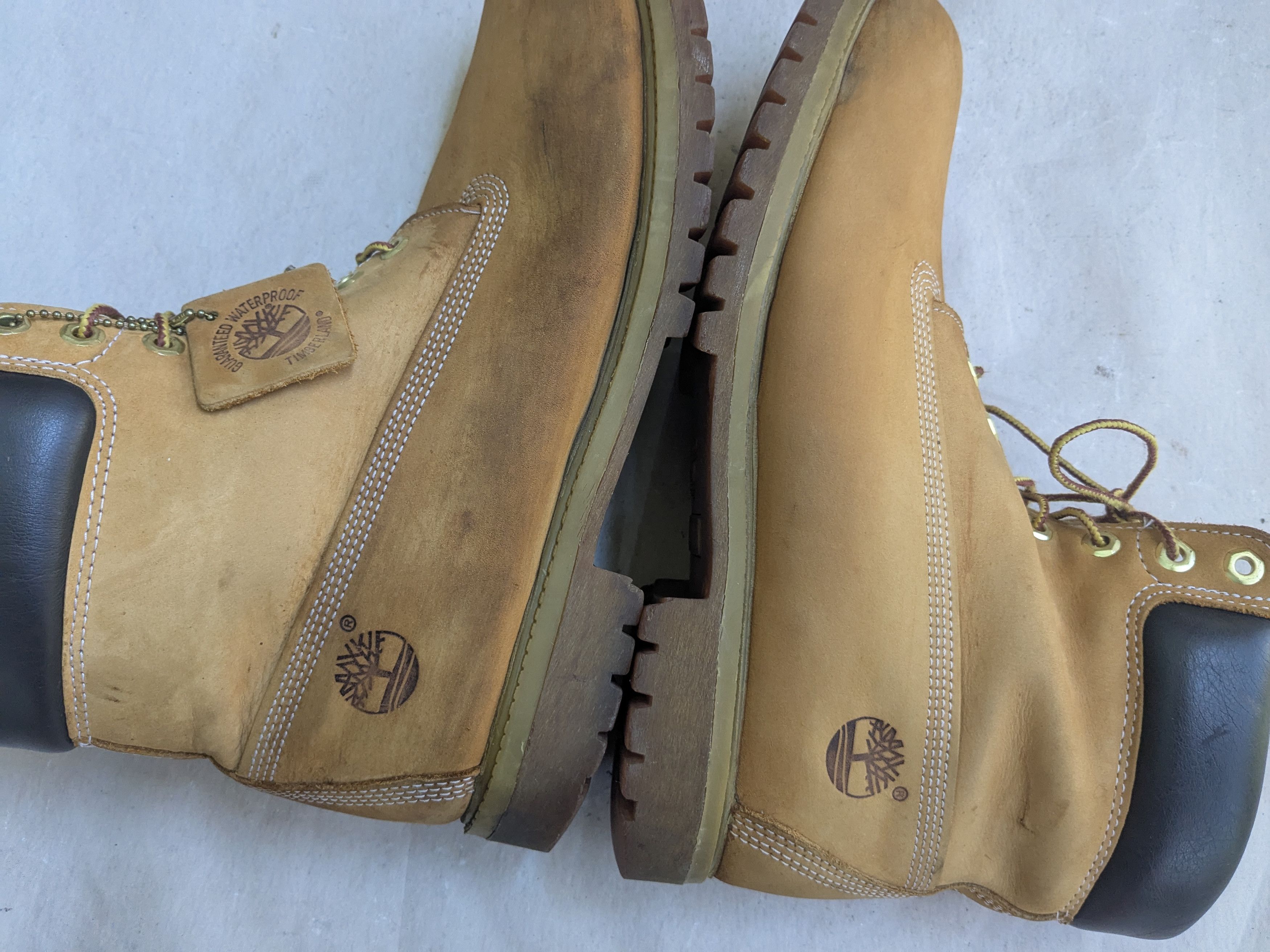 Timberland Timberland Boots Wheat Brown Suede 13 M Size US 13 / EU 46 - 7 Thumbnail