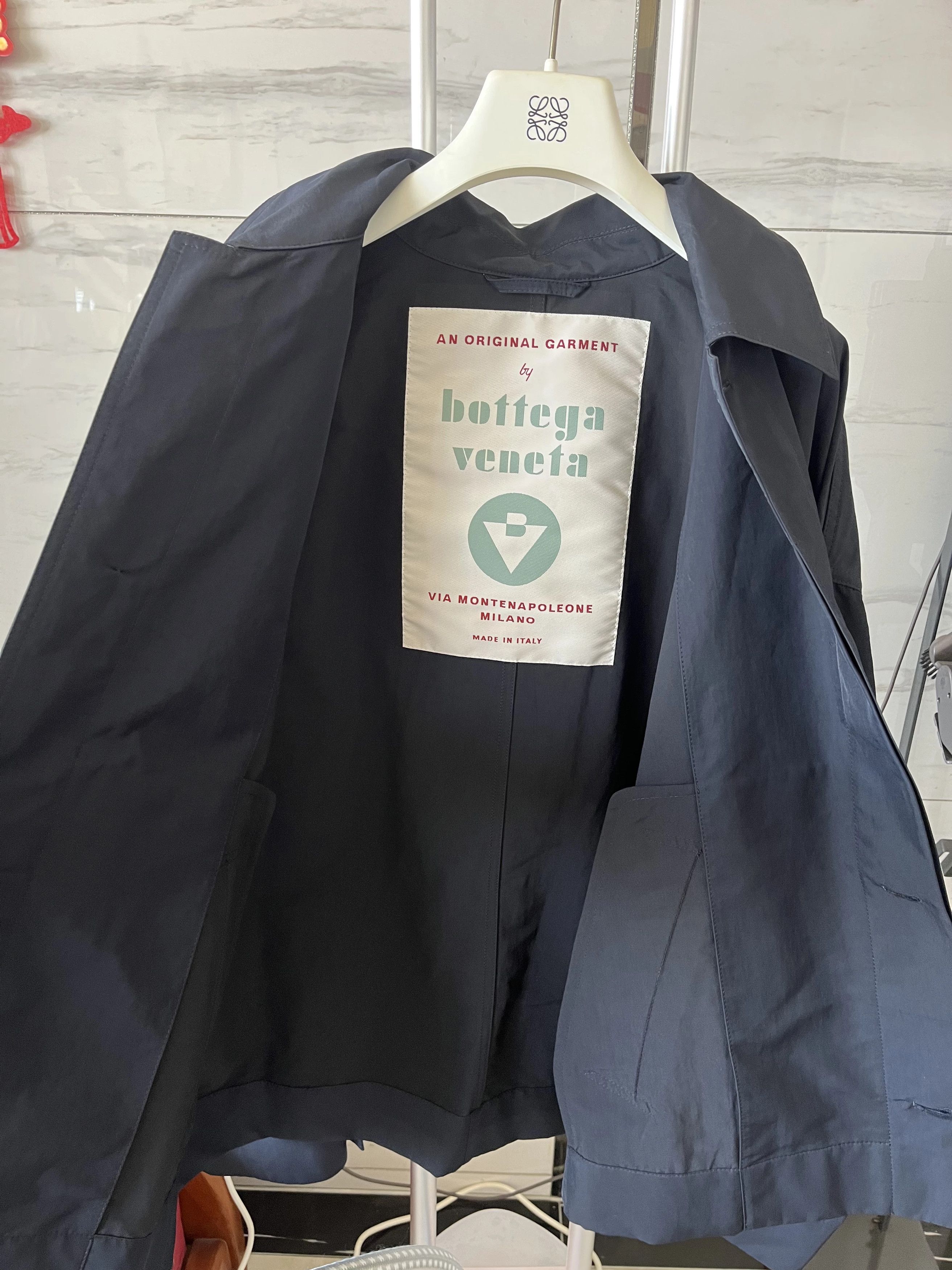 Bottega Veneta Bottega Veneta 24SS Detach Hood Leather Collar Jacket 50 Size US M / EU 48-50 / 2 - 4 Thumbnail