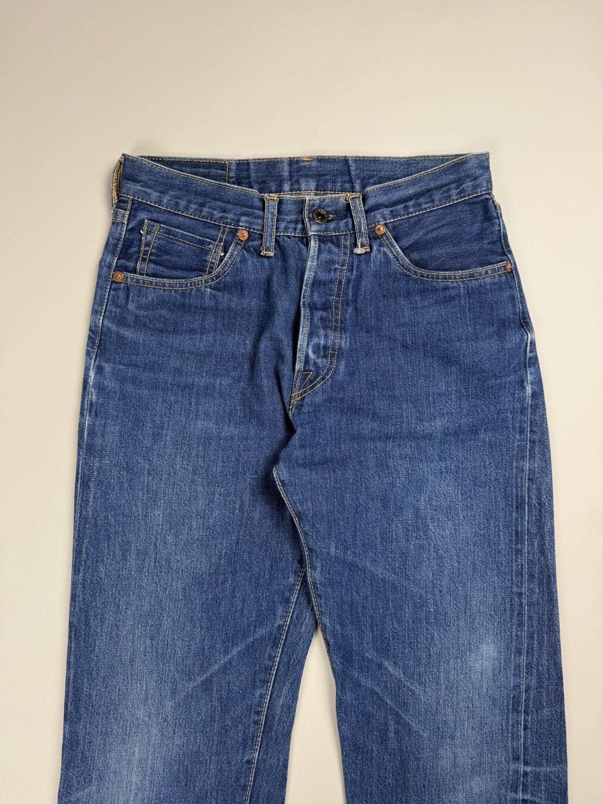 Japanese Brand × Oldblue Co. Old Blue Jeans Co Men’s Selvedge Denim Jeans Japan Size US 28 / EU 44 - 7 Thumbnail