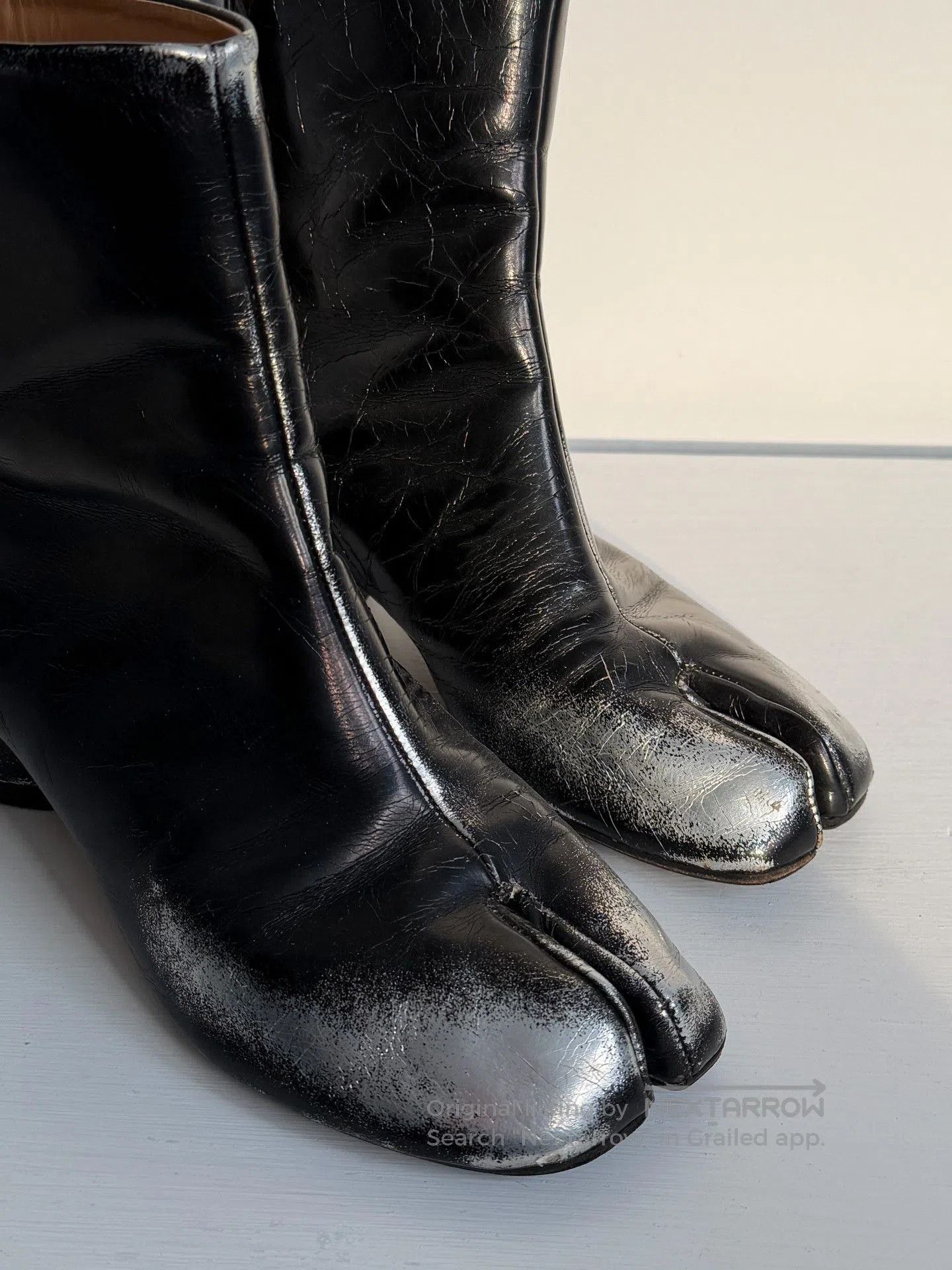 Maison Margiela Maison Margiela Distressed Tabi Boots. Size US 7 / IT 37 - 8 Thumbnail