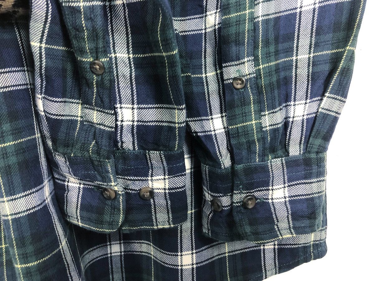 Uniqlo Rare Uniqlo Checkered Flannel Shirt Size US M / EU 48-50 / 2 - 6 Thumbnail