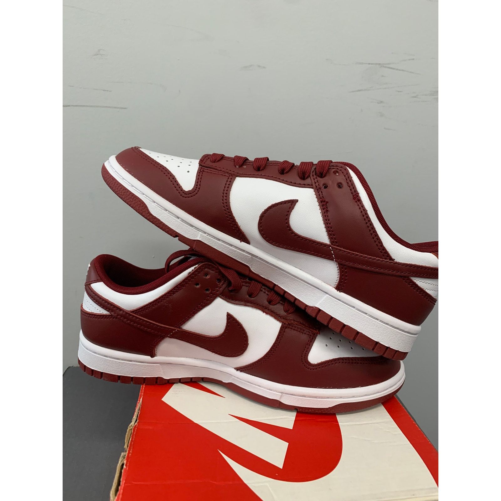 Nike Nike Dunk Low Team Red Size 8 BRAND NEW SHIPS NOW Size US 8 / EU 41 - 7 Thumbnail