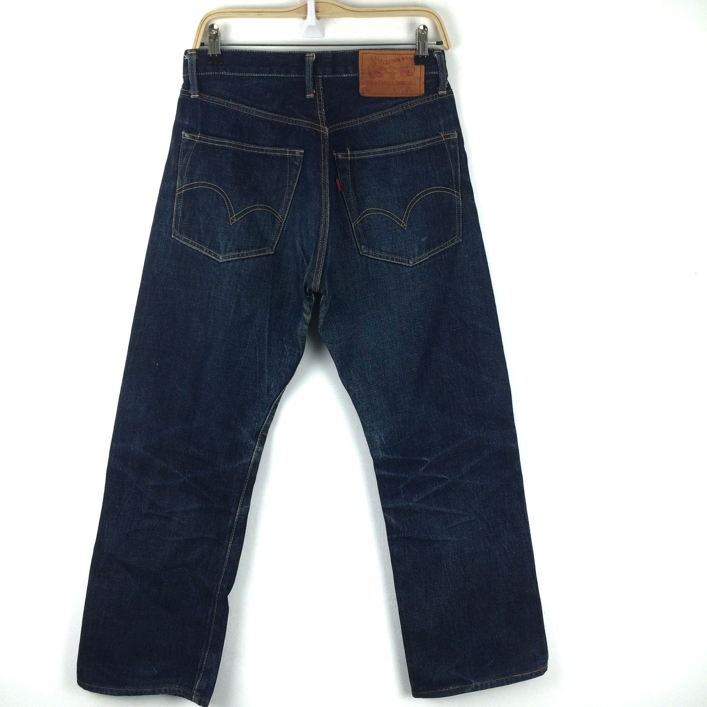 Japanese Brand x173 G.&I.P CUSTOM MADE JAPANESE JEANS SELVEDGE DISTRESSED Size US 31 - 1 Thumbnail