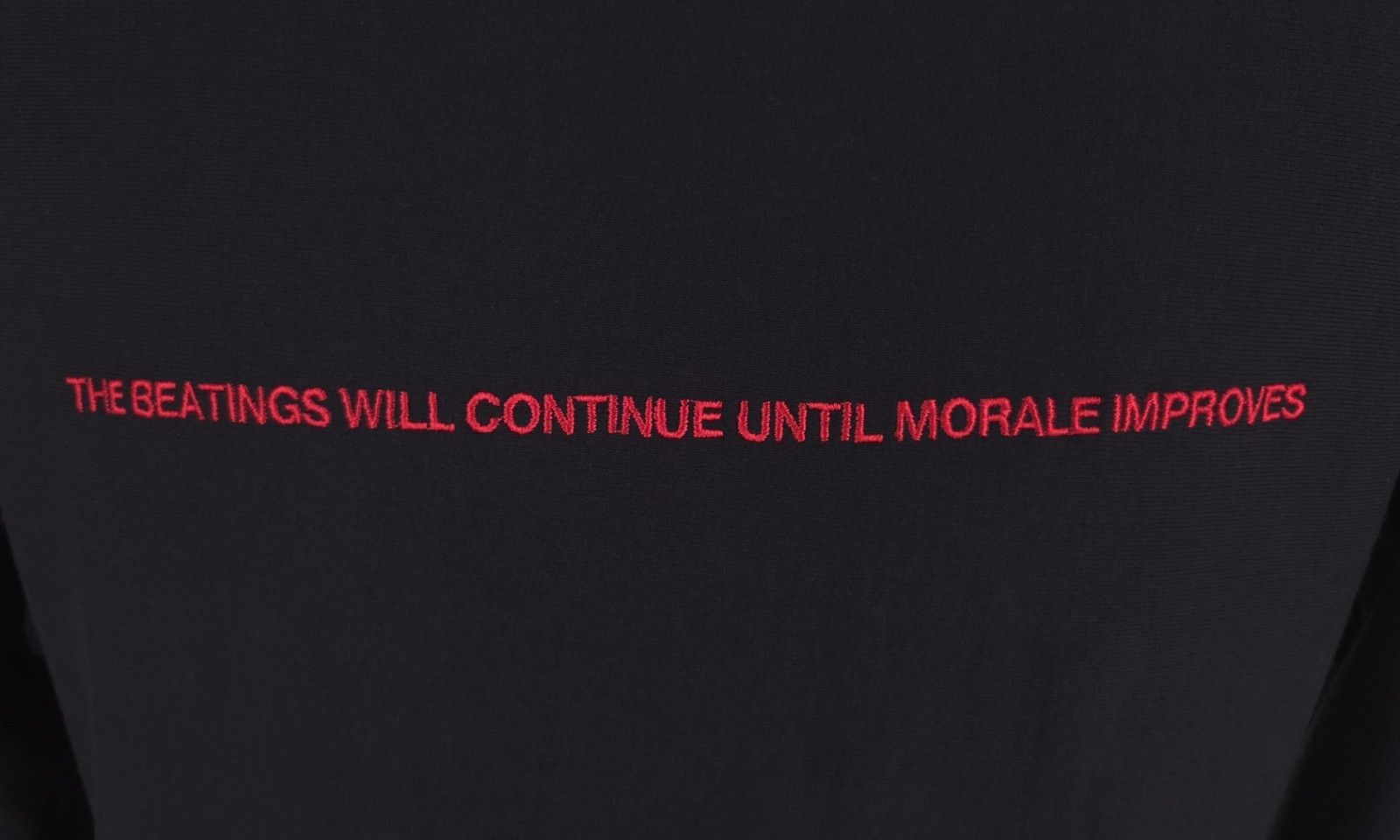 032c 032c The Beatings Will Continue Hoodie Size S Mens Black Size US S / EU 44-46 / 1 - 4 Thumbnail