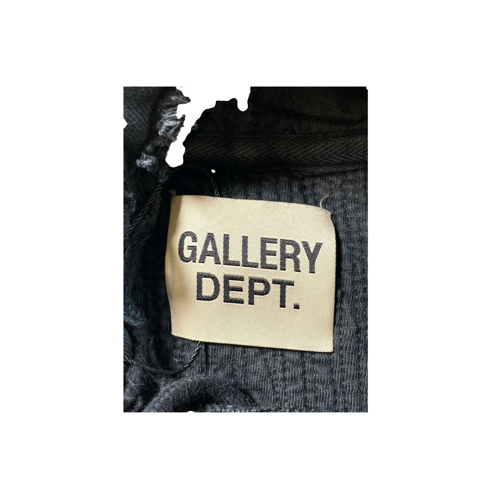 Gallery Dept. Gallery Dept "Collage" Black Hoodie Size US XS / EU 42 / 0 - 4 Thumbnail