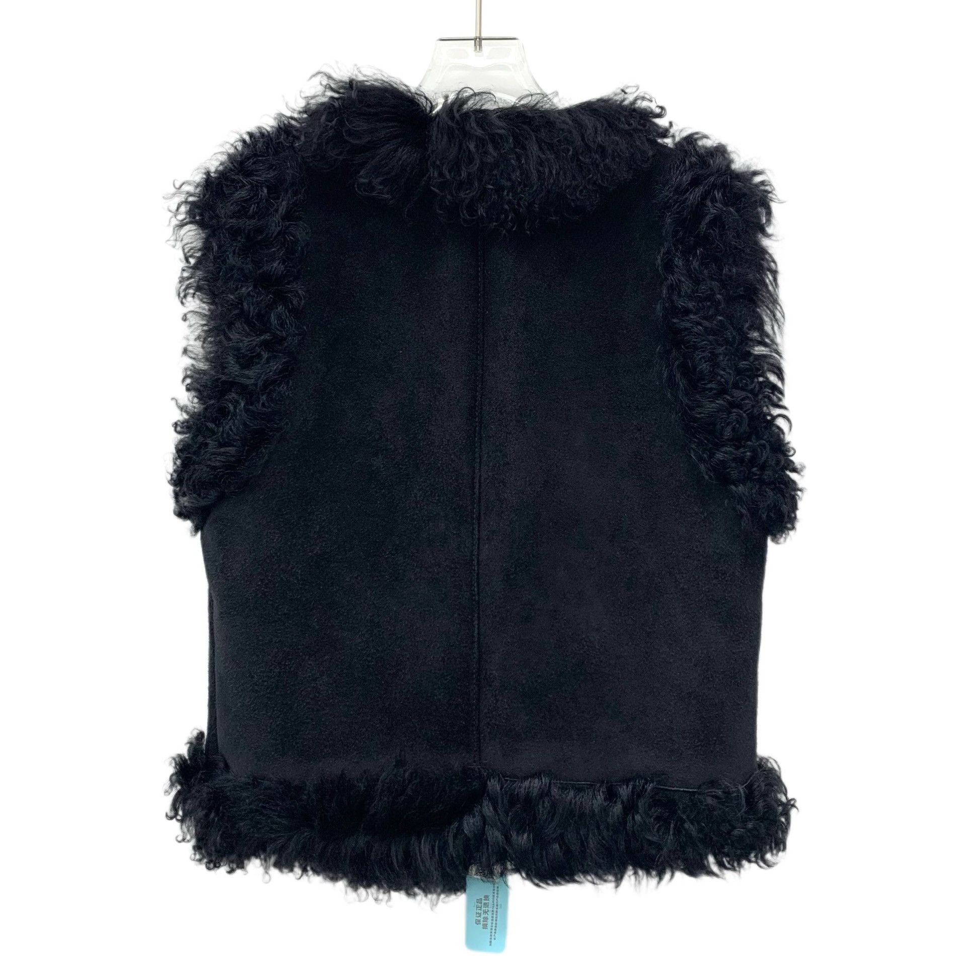 Saint Laurent Paris Saint Laurent Shearling Vest Jacket Black (S) Size S / US 4 / IT 40 - 7 Thumbnail