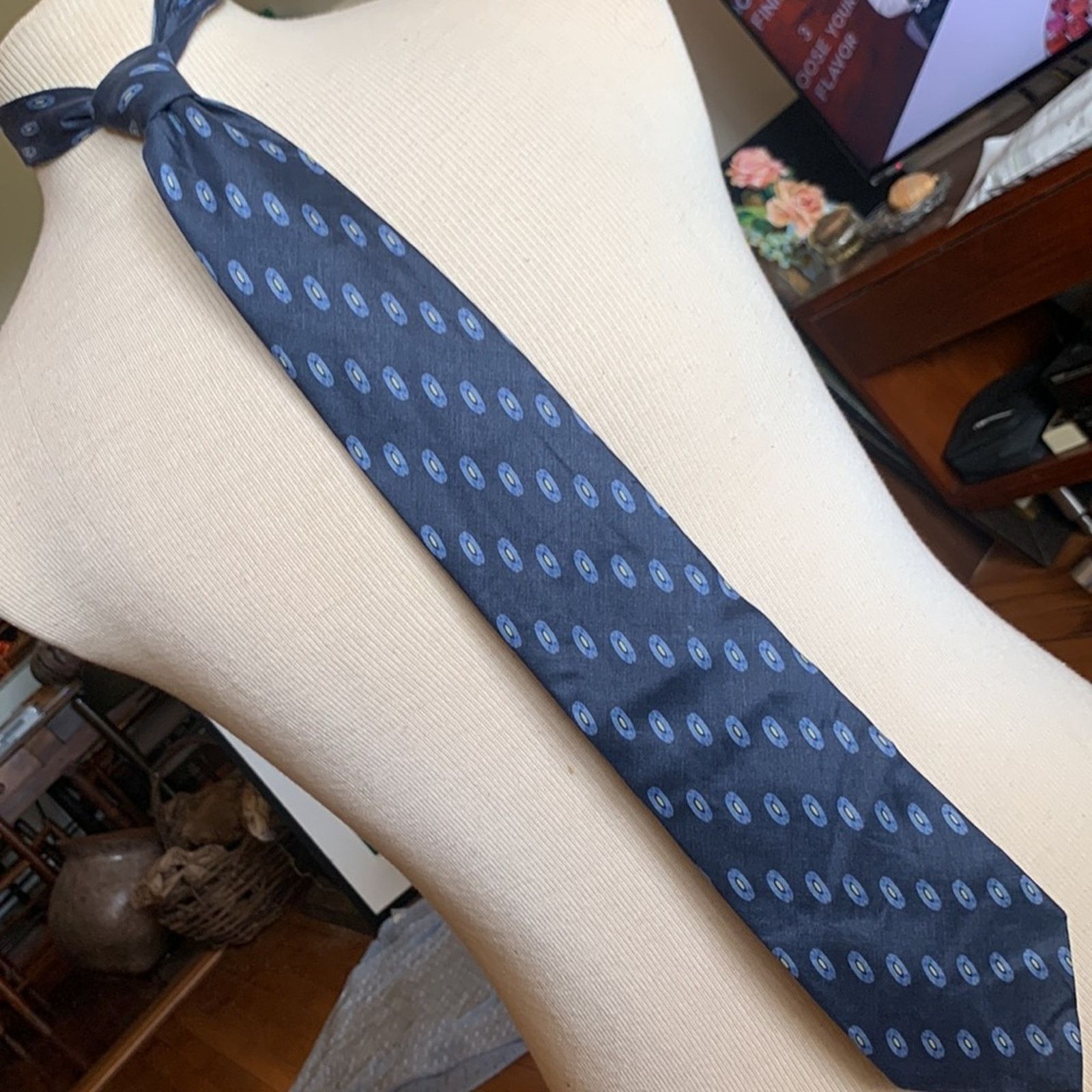 TED LAPIDUS Ted Lapidus Paris Cravatte abstract modernist 100% silk tie Size ONE SIZE - 5 Thumbnail