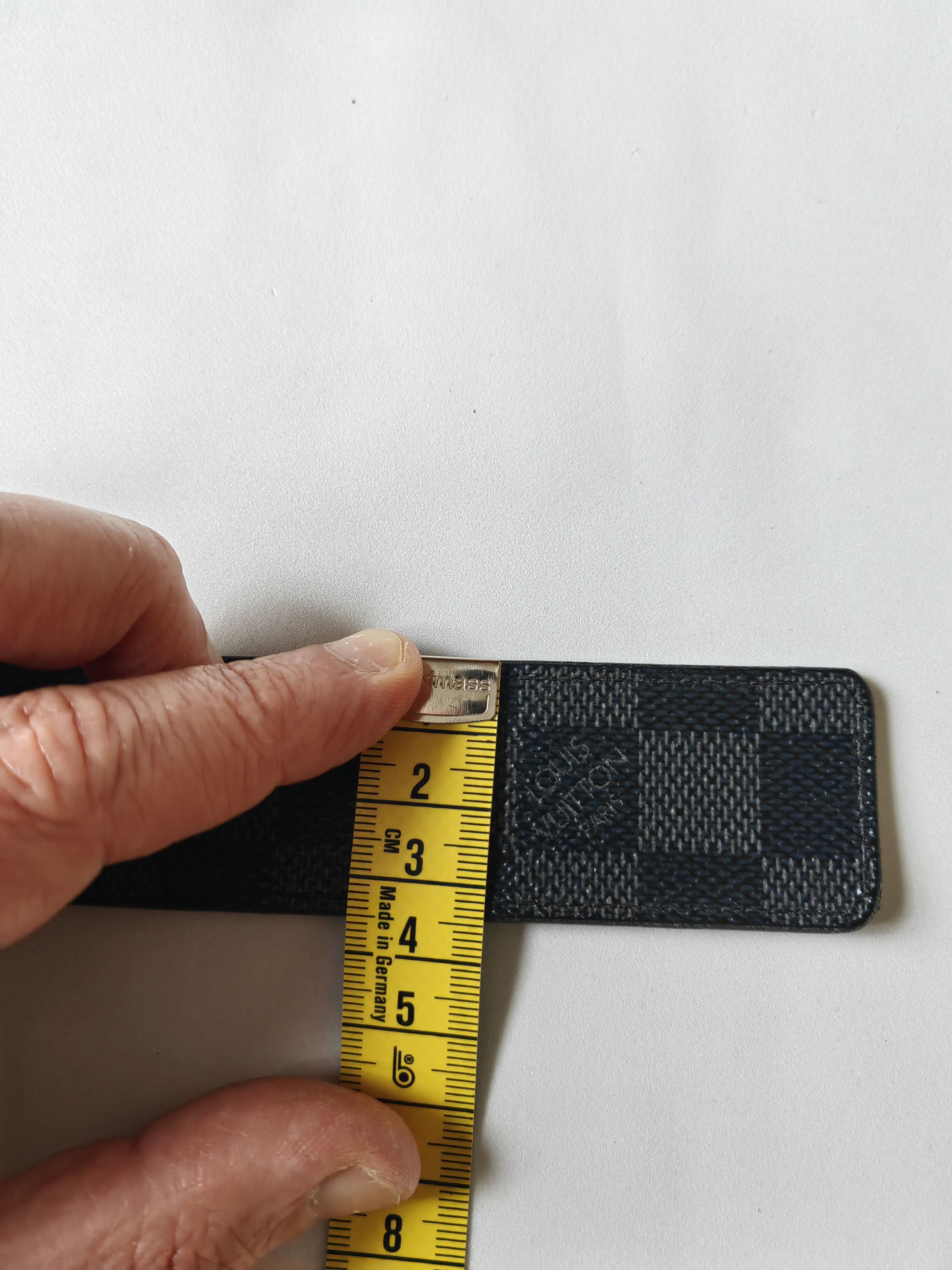 Louis Vuitton Louis Vuitton Inventeur Belt Damier Graphite Black size 110 Size 44 - 10 Thumbnail
