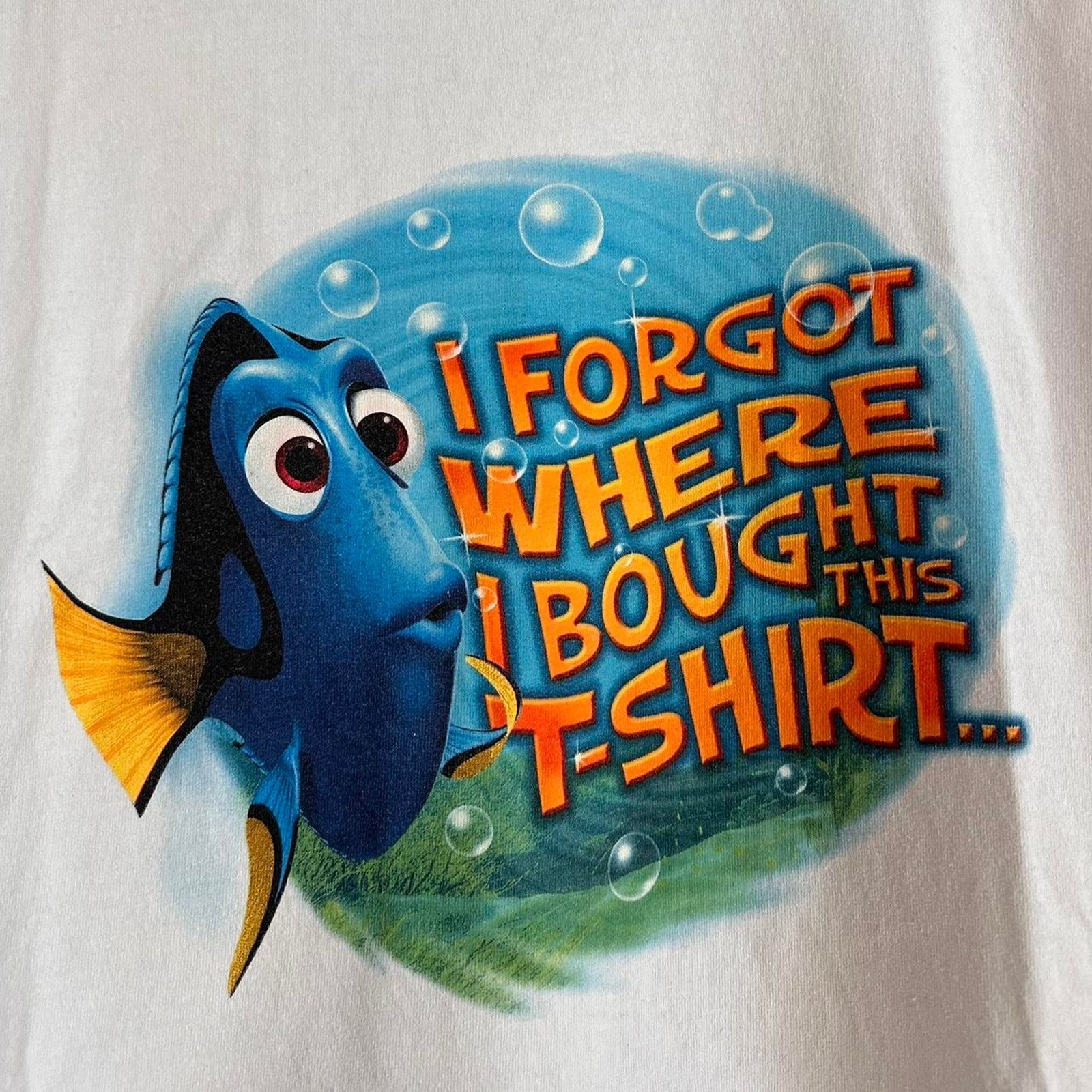 Disney × Vintage Vintage Finding Nemo Dory Disney Shirt Size US L / EU 52-54 / 3 - 3 Thumbnail
