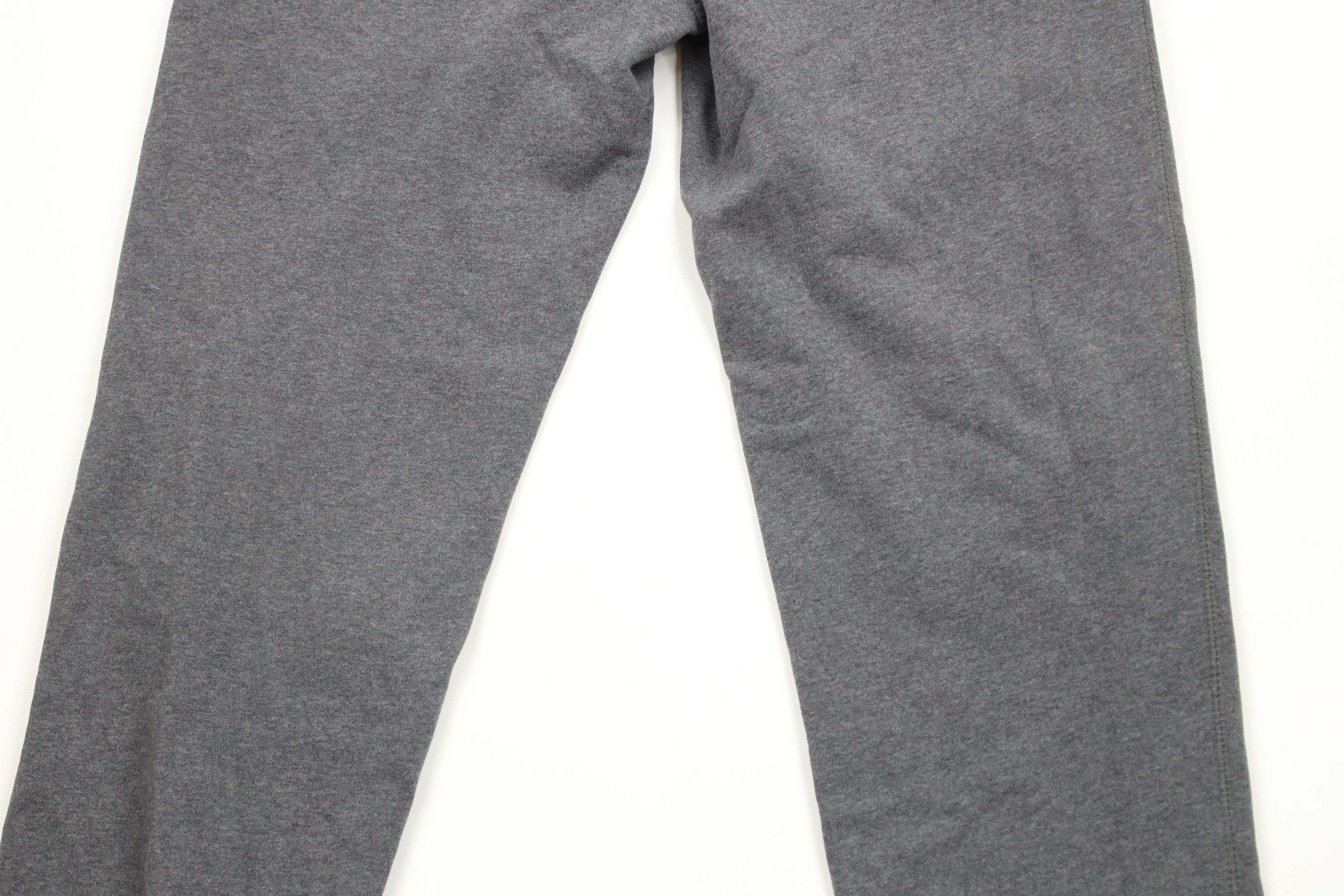 Nike × Vintage Vintage Nike Mini Swoosh Wide Leg Sweatpants Heather Gray Size US 34 / EU 50 - 10 Thumbnail