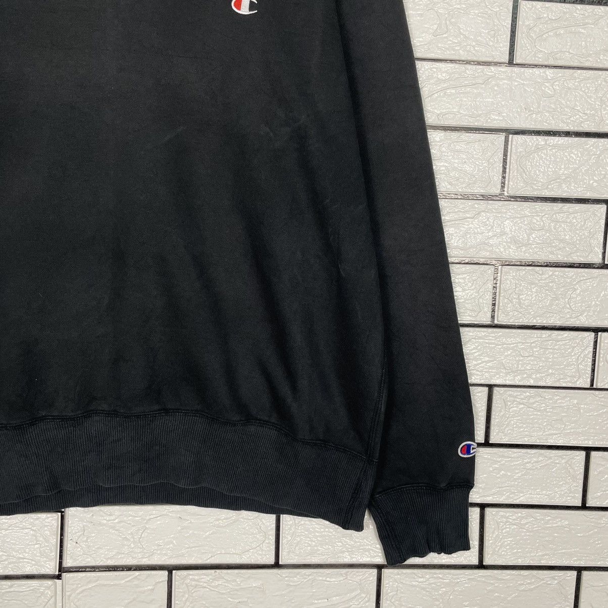 Champion Champion Small Logo Black Sweatshirt Size US L / EU 52-54 / 3 - 4 Thumbnail
