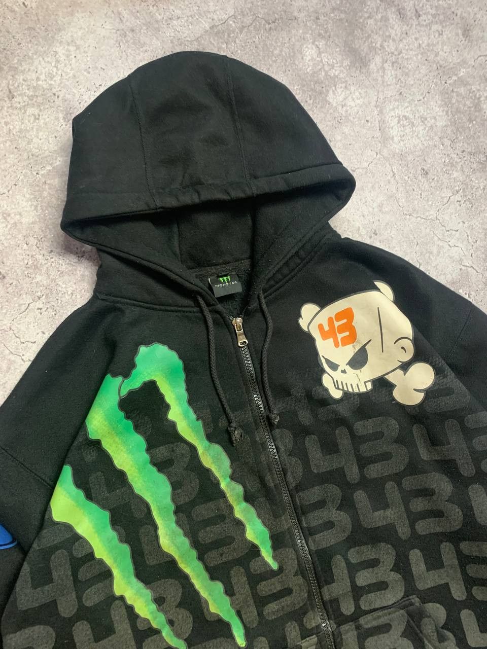 DC Vintage DC Monster Energy Subaru Racing Zip Up Hoodie 90s Size US M / EU 48-50 / 2 - 4 Thumbnail
