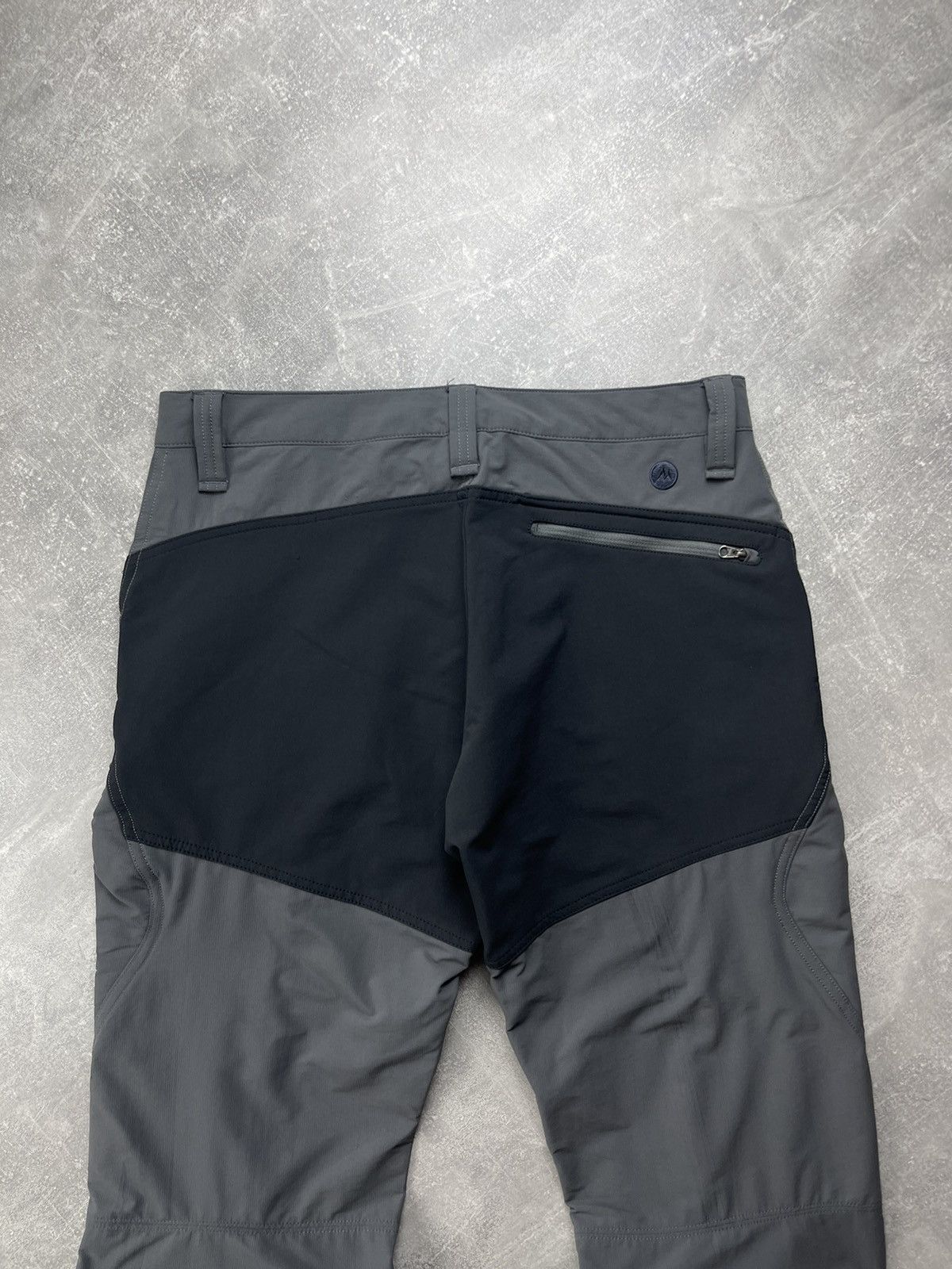 Marmot Marmot Technical Hiking Pants Gray Black Panel Size 32 M Size US 32 / EU 48 - 8 Thumbnail
