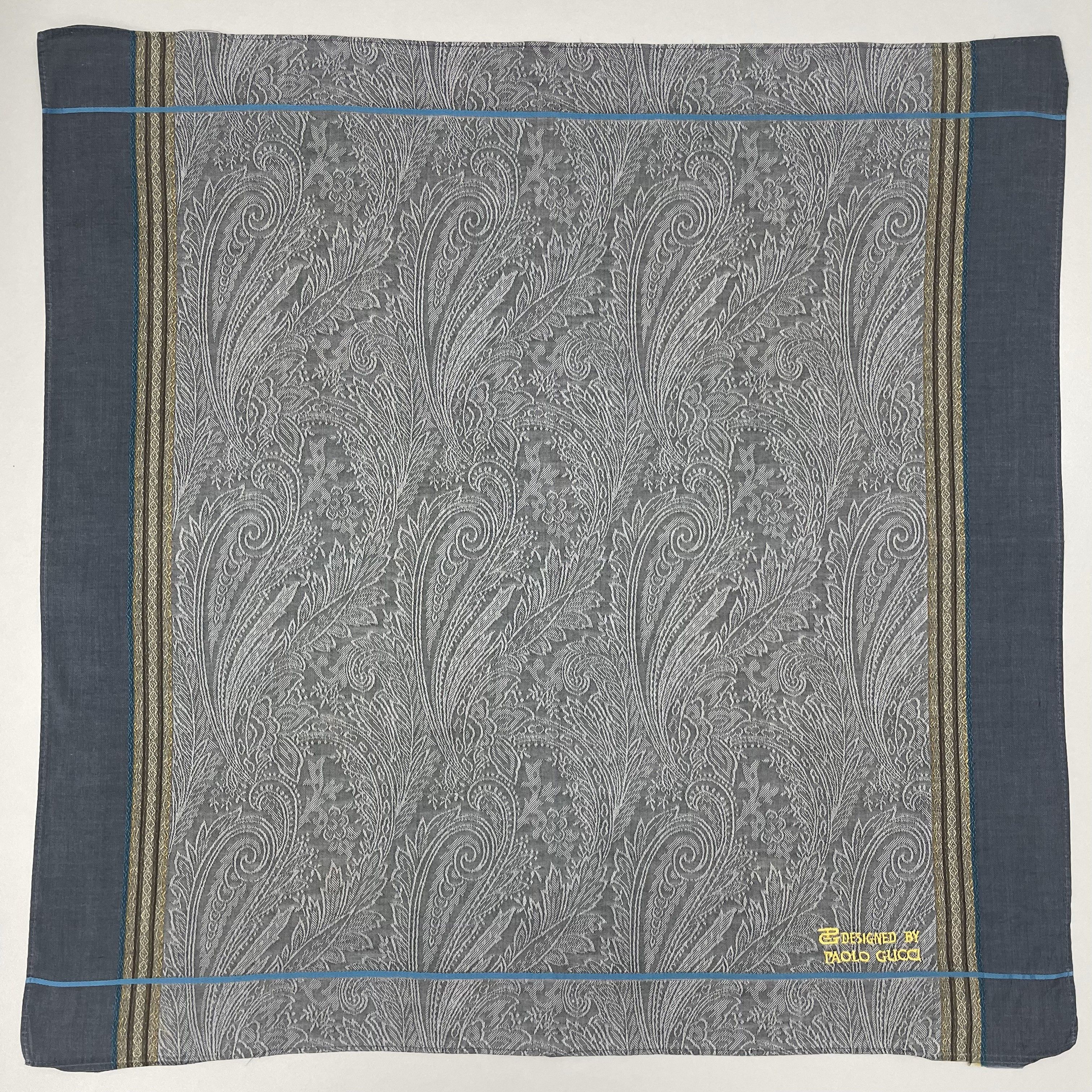 Paolo Gucci Paolo Gucci Handkerchief / Neckerchief / Bandana - 4218 Size ONE SIZE - 2 Thumbnail