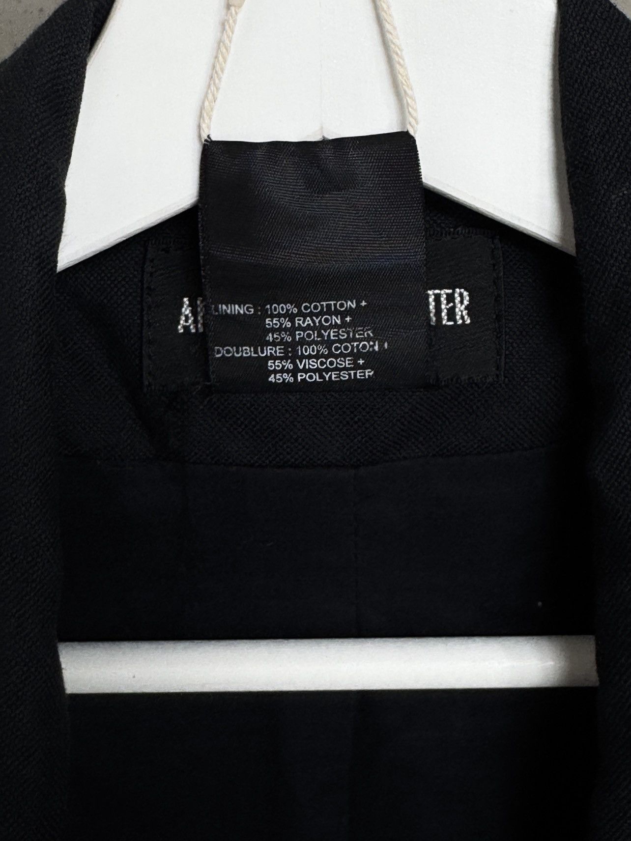 Ann Demeulemeester Ann Demeulemeester SS2004 Linen Motorcycle Trench Coat Size XS / US 0-2 / IT 36-38 - 10 Thumbnail