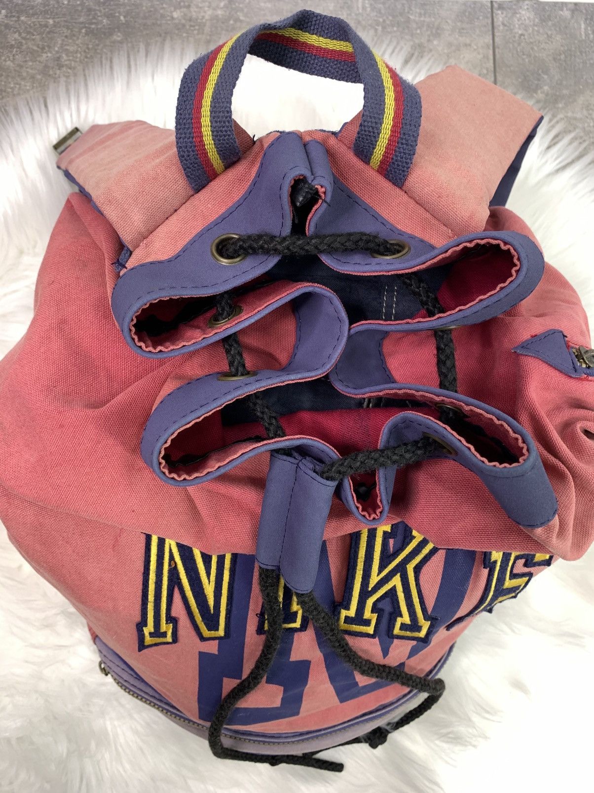 Nike × Vintage Rare Vintage Nike 90s Backpack Size ONE SIZE - 11 Thumbnail