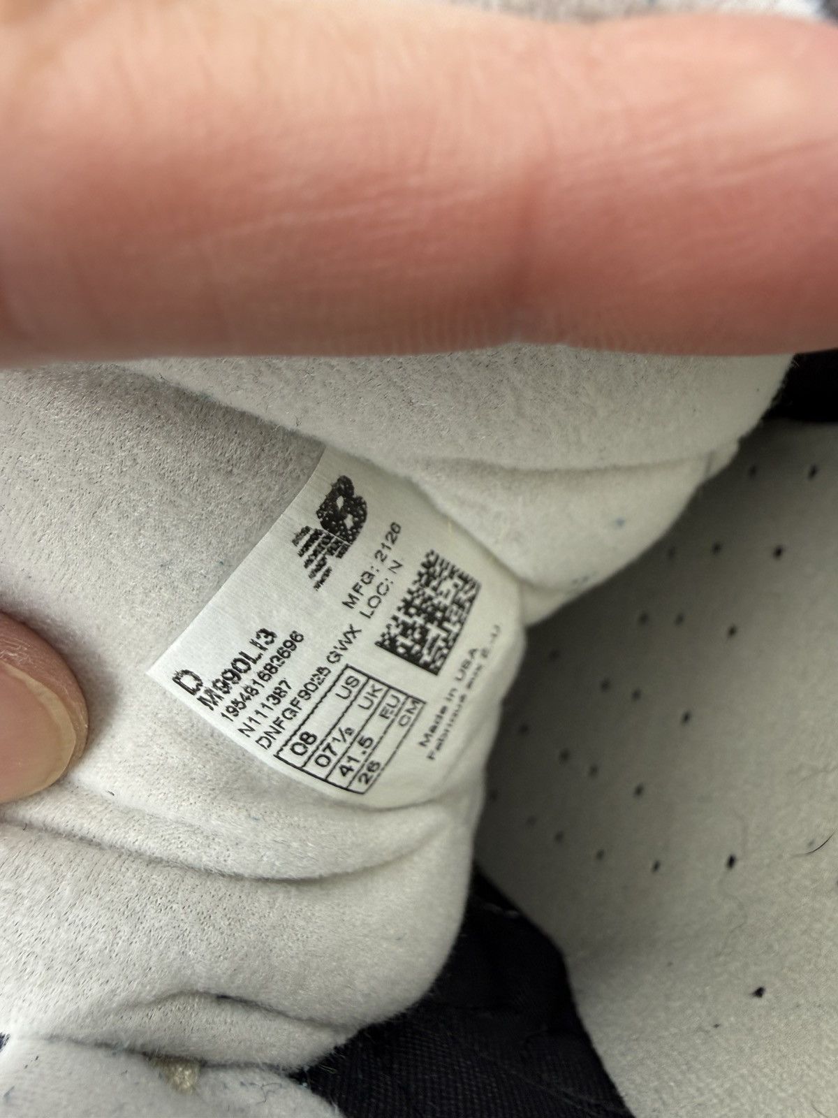 Levi's × New Balance New Balance x Levi’s 990v3 “Mallard Blue” Made In USA 🦆👖 Size US 8 / EU 41 - 7 Thumbnail