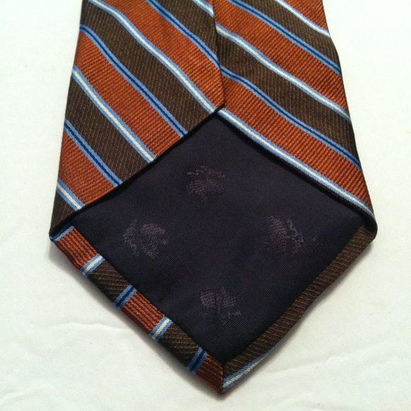 Brooks Brothers BROOKS BROTHERS MEN'S NEW 100%SILK TIE WIDTH: 3 1/2" Size ONE SIZE - 2 Thumbnail
