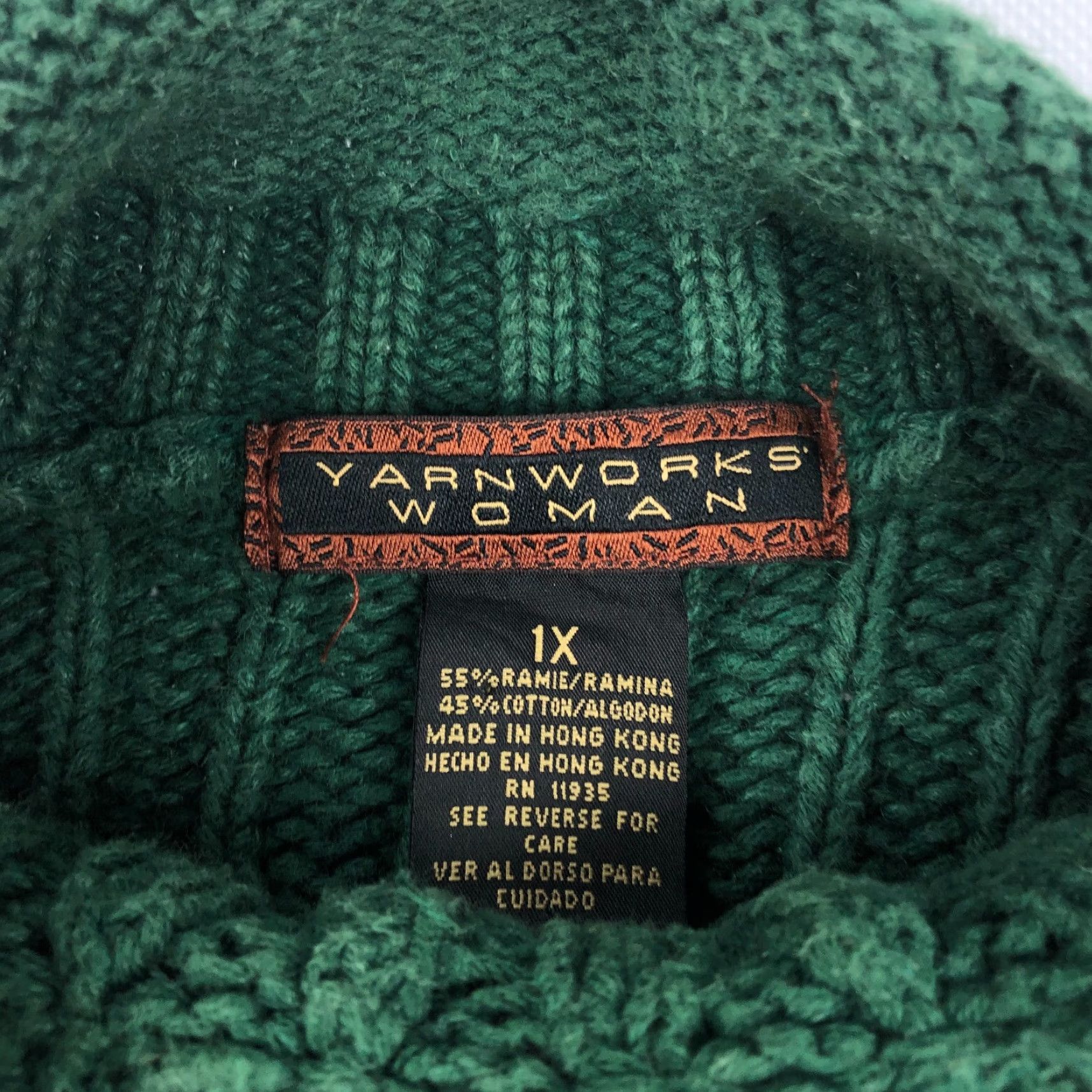Vintage VINTAGE YarnWorks Sweater Shirt? Size XL / US 12-14 / IT 48-50 - 4 Thumbnail