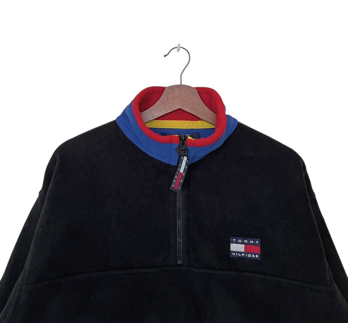 Tommy Hilfiger × Vintage Vintage Brand Tommy Hilfiger Half Zipper Fleece 1990s Size US M / EU 48-50 / 2 - 6 Thumbnail