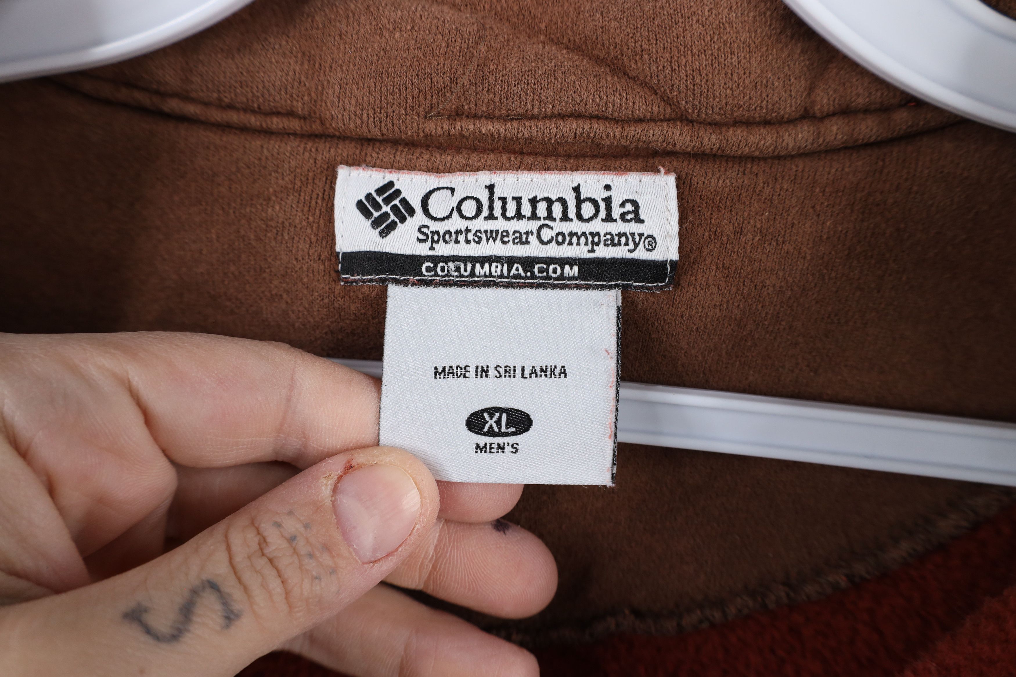 Columbia × Vintage Vintage Columbia Half Zip Pullover Sweatshirt Orange Size US XL / EU 56 / 4 - 8 Thumbnail