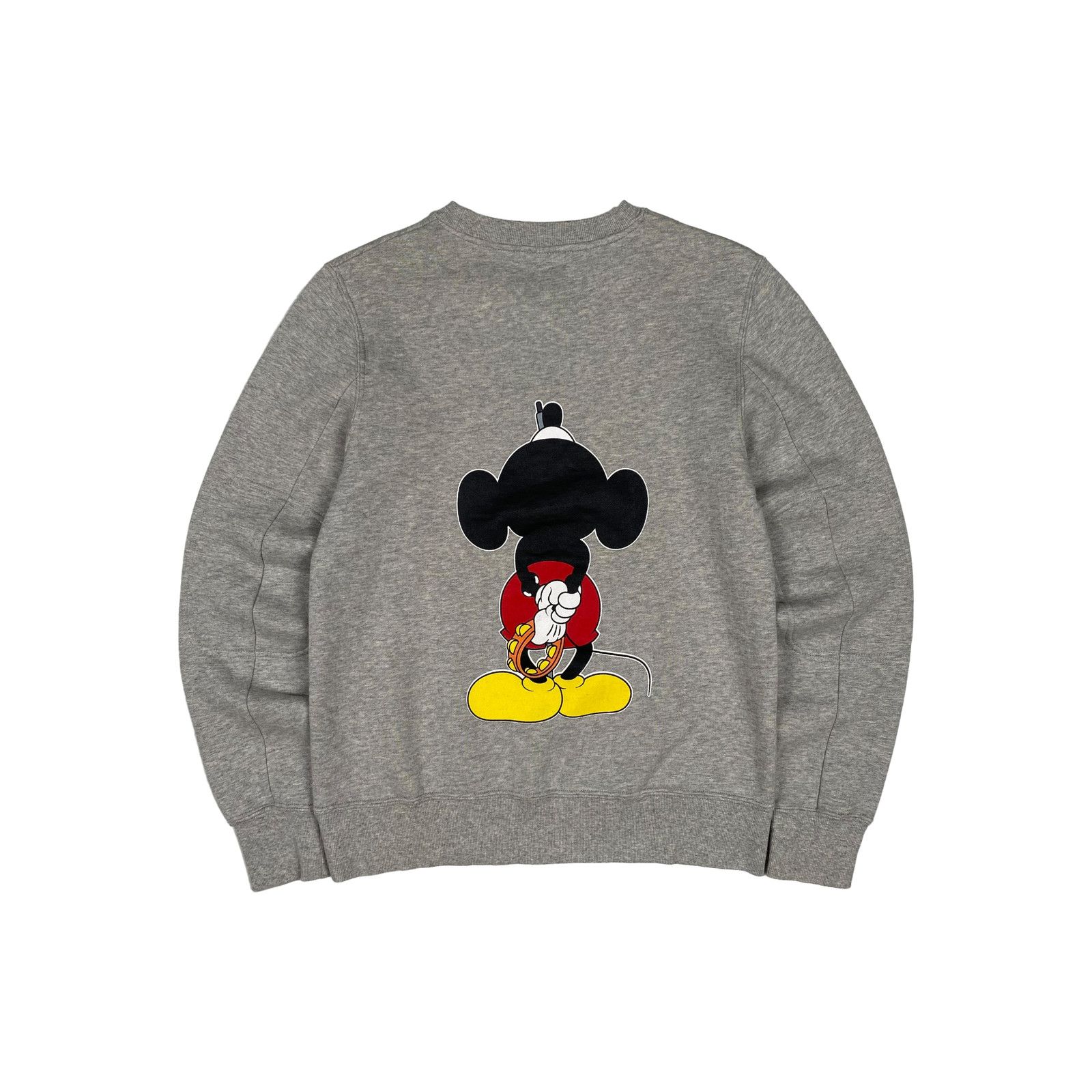 Number (N)ine Number (N)ine Liam Gallagher Mickey Mouse Crewneck Grey Size US S / EU 44-46 / 1 - 2 Thumbnail