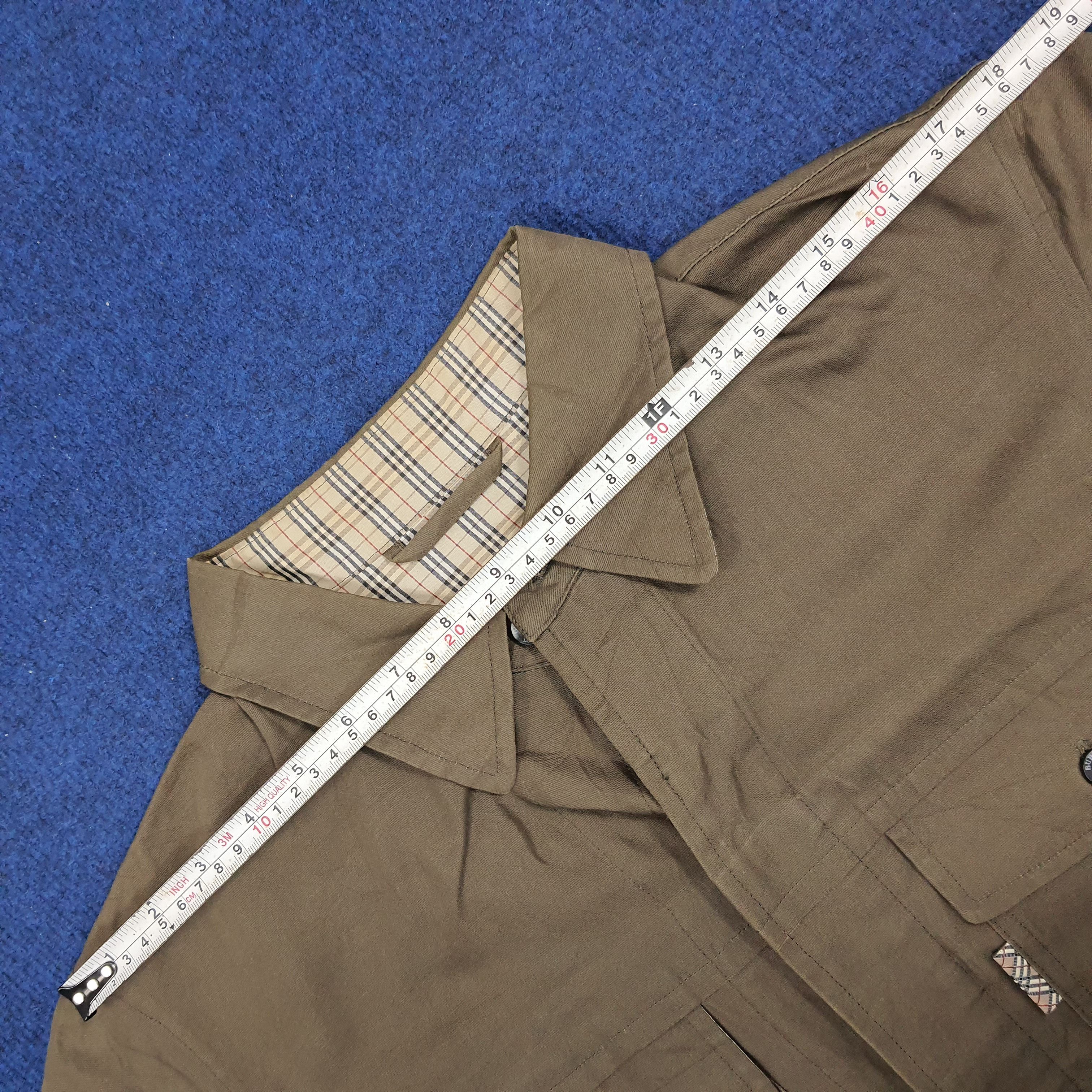Burberry × Vintage Vintage Burberry London Nova Check Designer Shirt Button Up Size US L / EU 52-54 / 3 - 10 Thumbnail