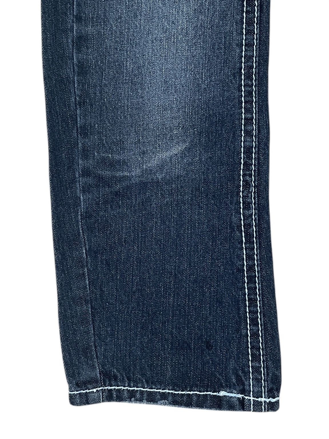 Japanese Brand × Vintage Vintage Japanese Brand Blue Moon Blue Jeans 2000s Size US 26 / EU 42 - 3 Thumbnail
