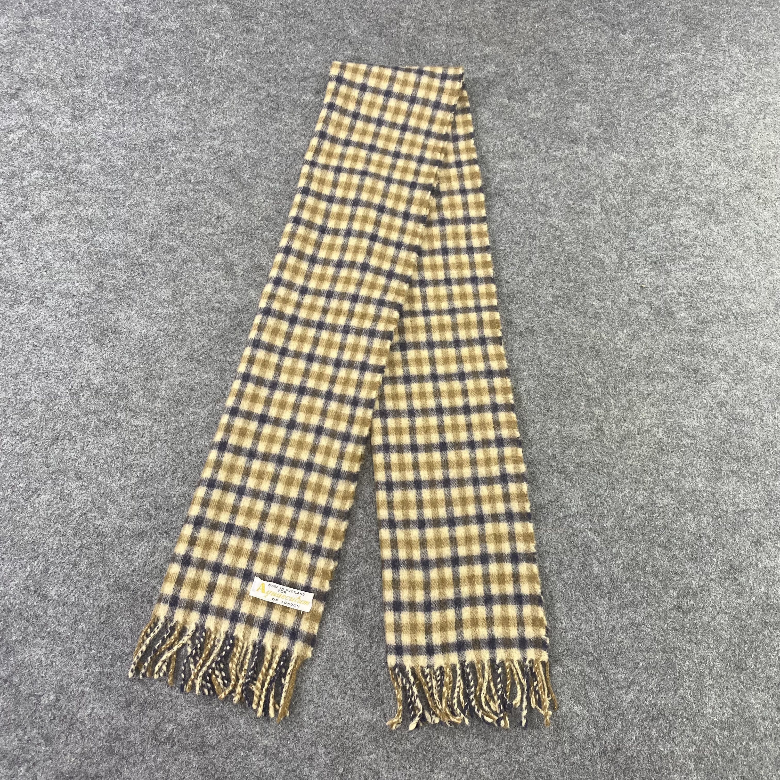 Aquascutum Aquascutum Scarf/Muffler/Neckwear -T1096 Size ONE SIZE - 4 Thumbnail