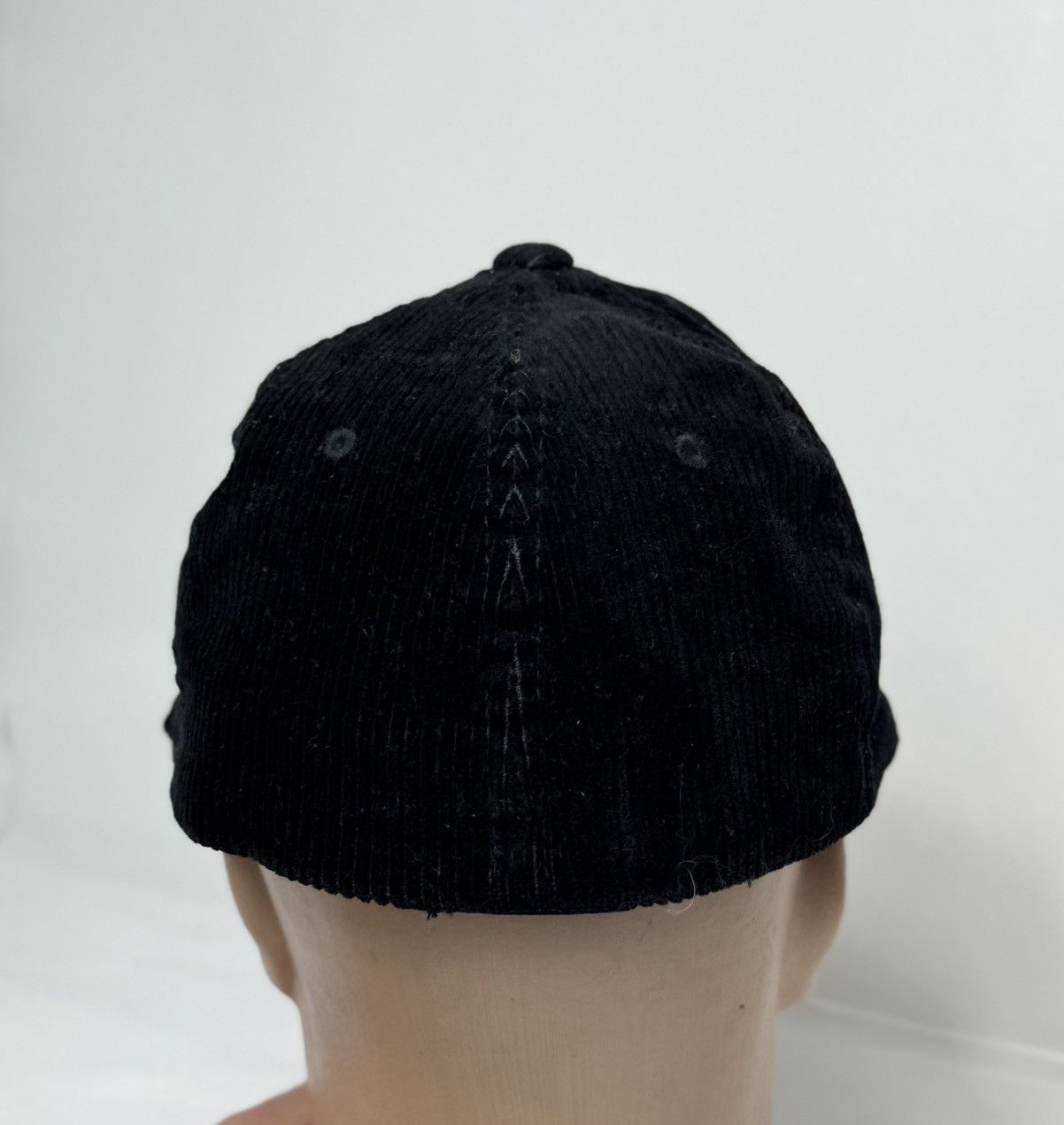Diesel Diesel Black Velvet Corduroy Big Logo Black Cap Size ONE SIZE - 4 Thumbnail